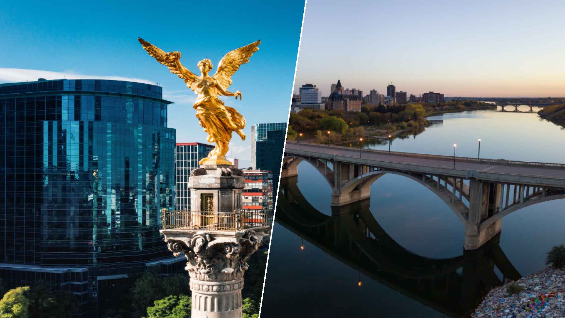 Mexico City to Saskatoon