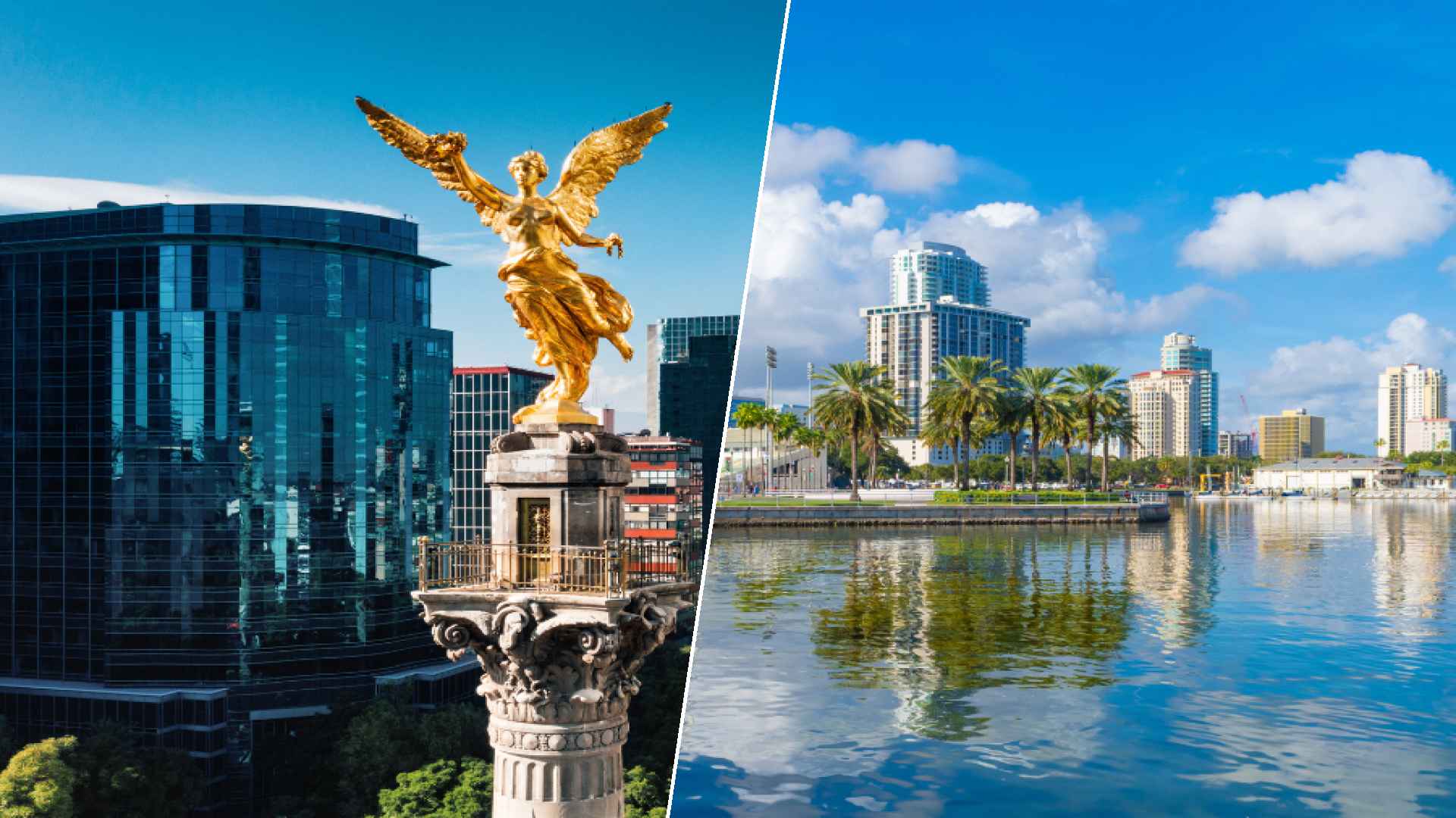 Mexico City to St. Petersburg