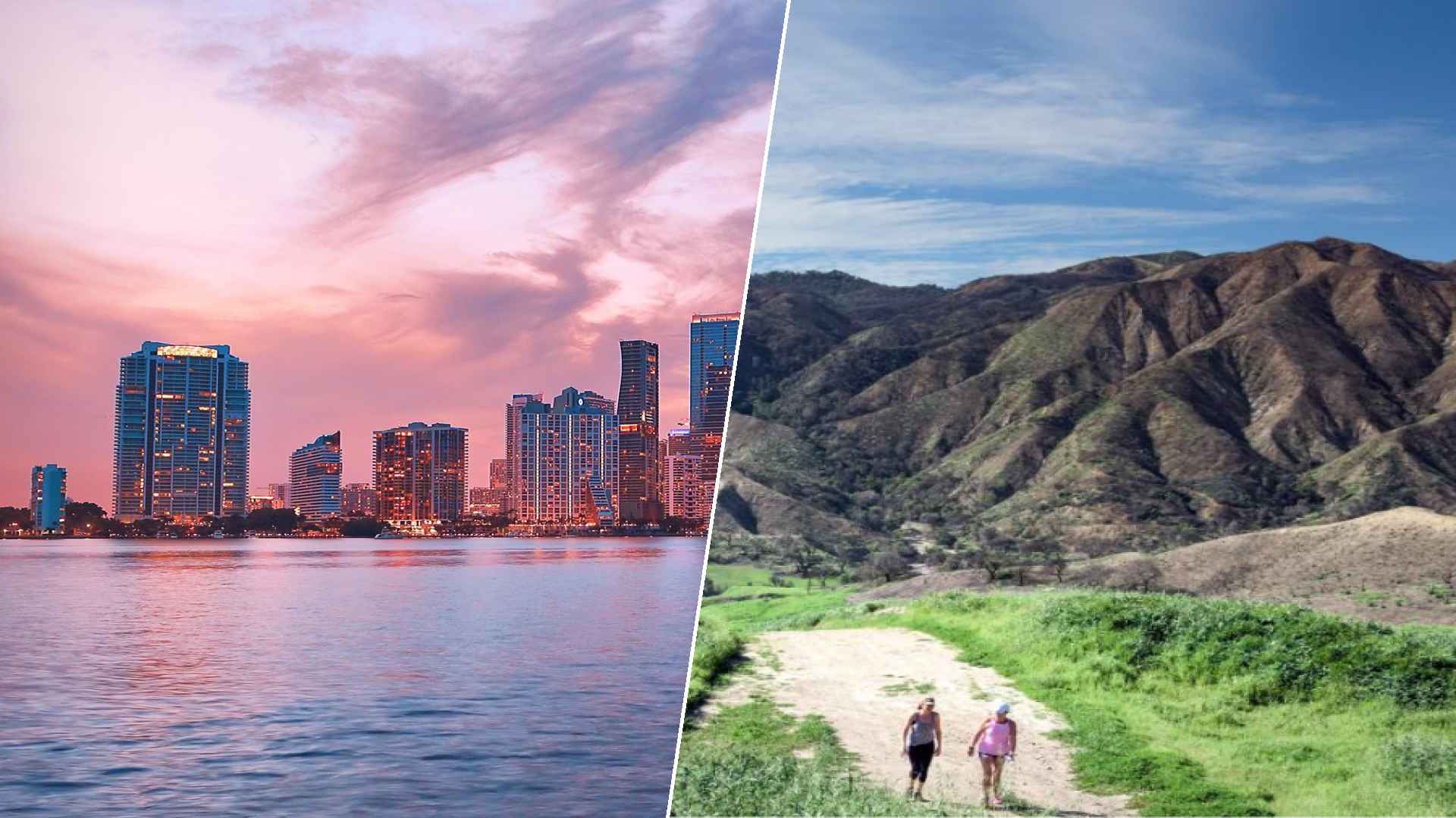 Miami to Santa Clarita