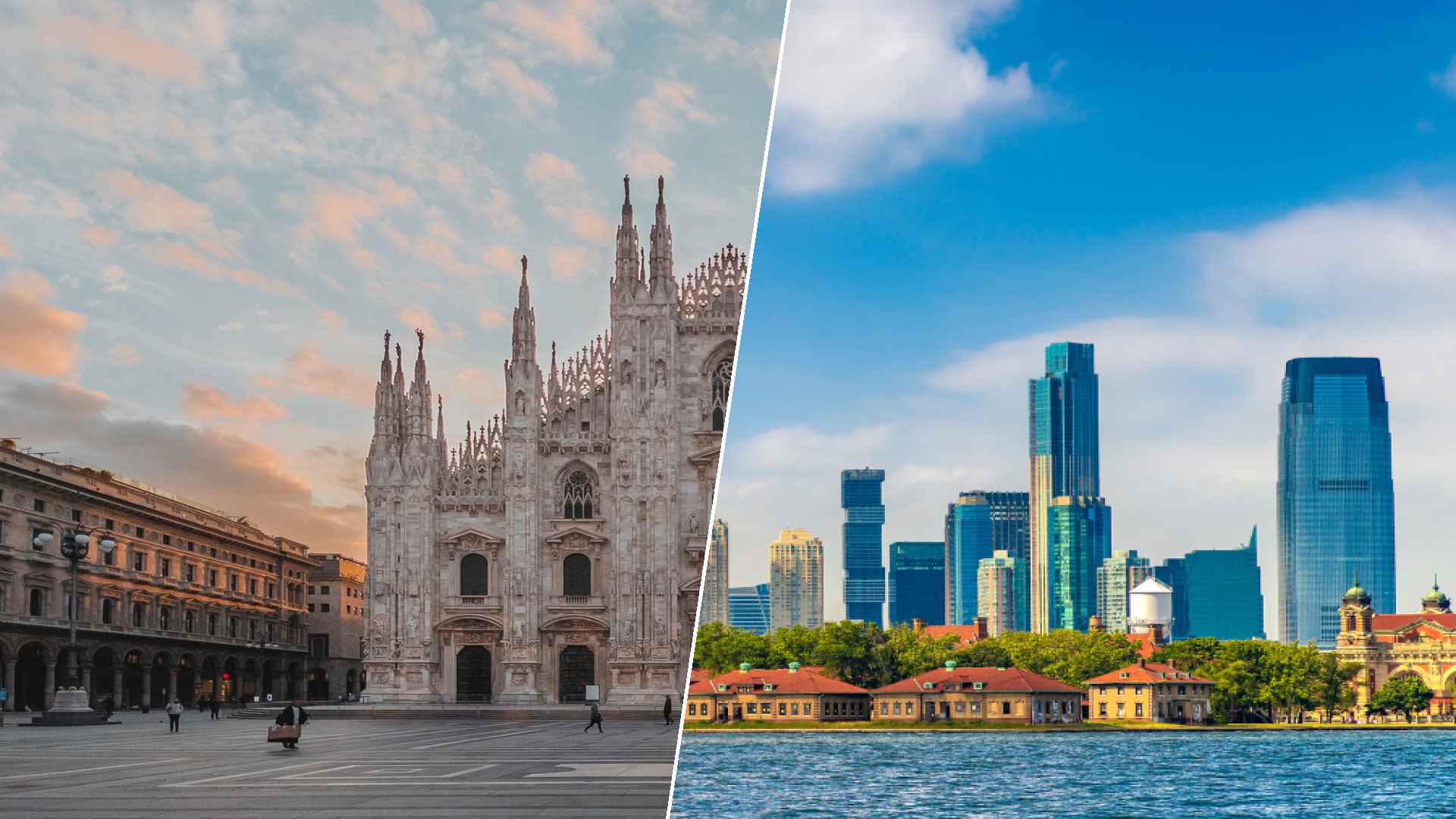 Milan to Jersey City