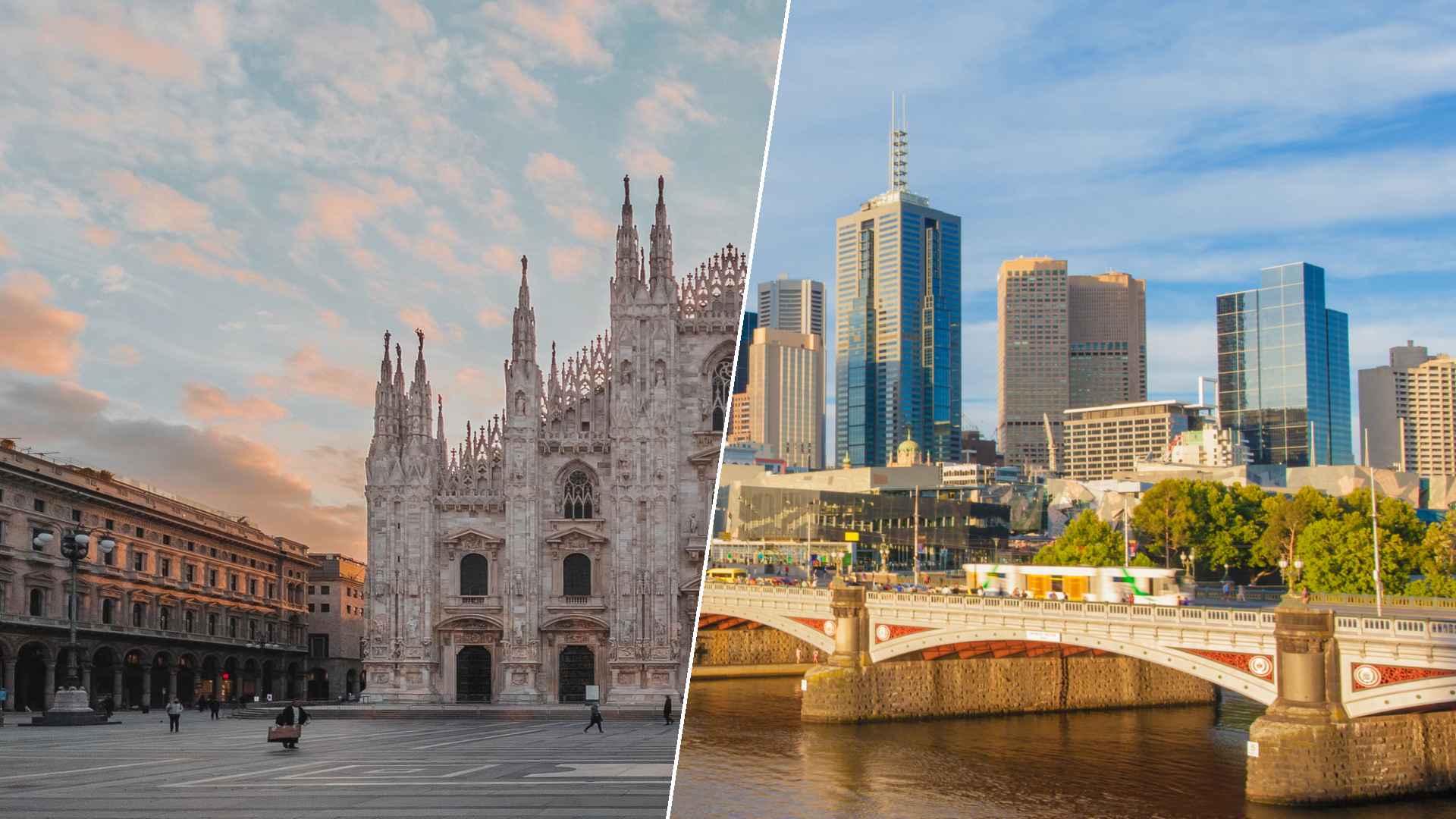 Milan to Melbourne
