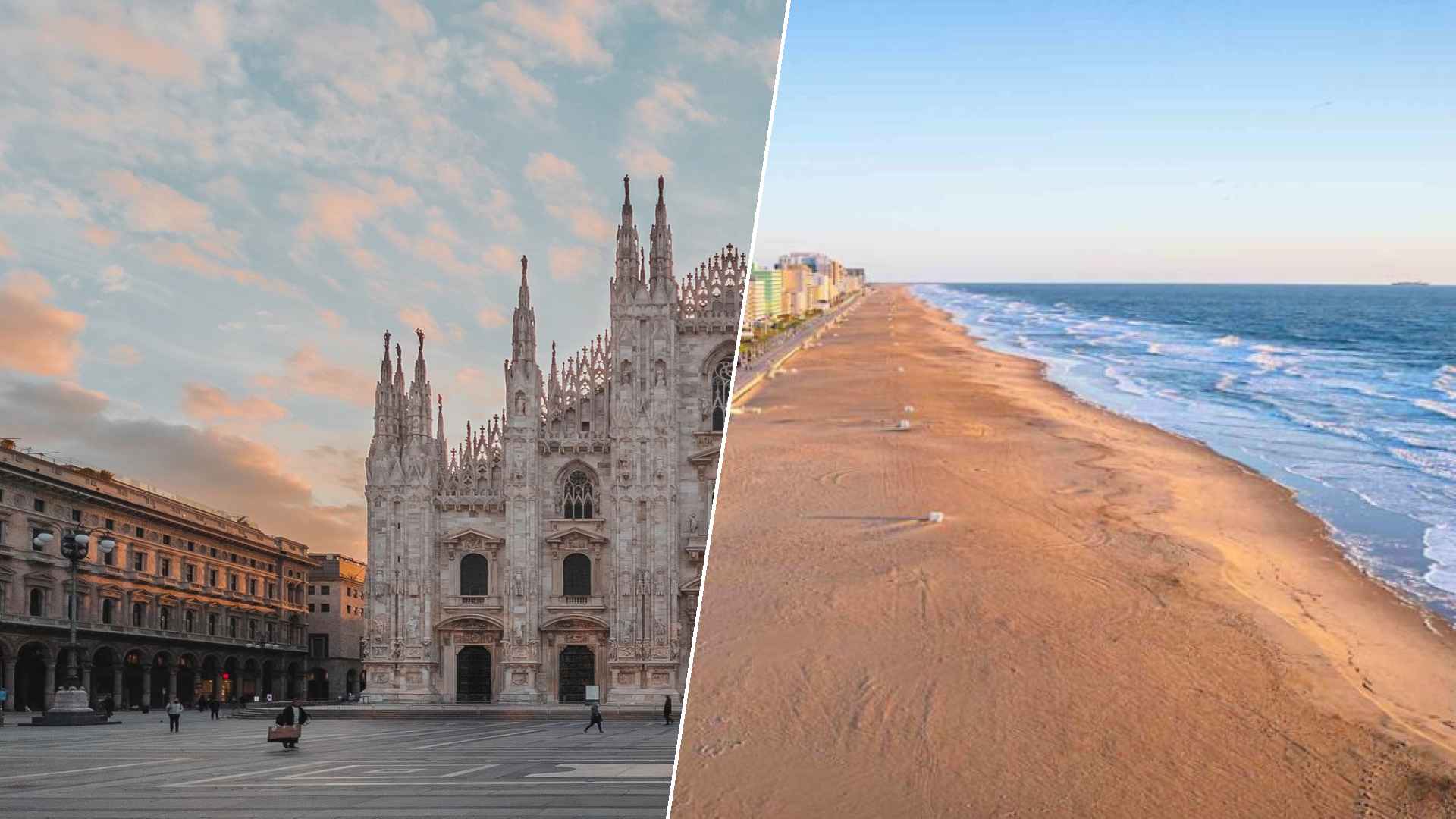 Milan to Virginia Beach