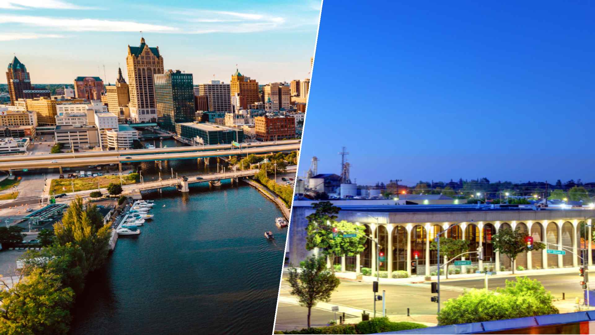 Milwaukee to Modesto