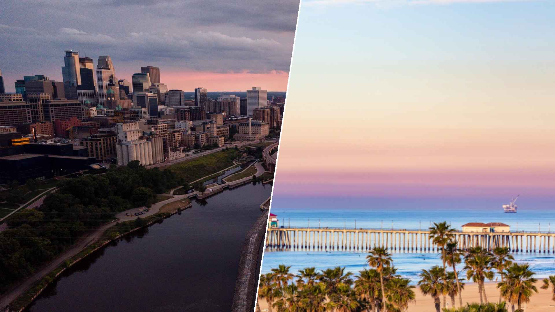 Minneapolis to Huntington Beach