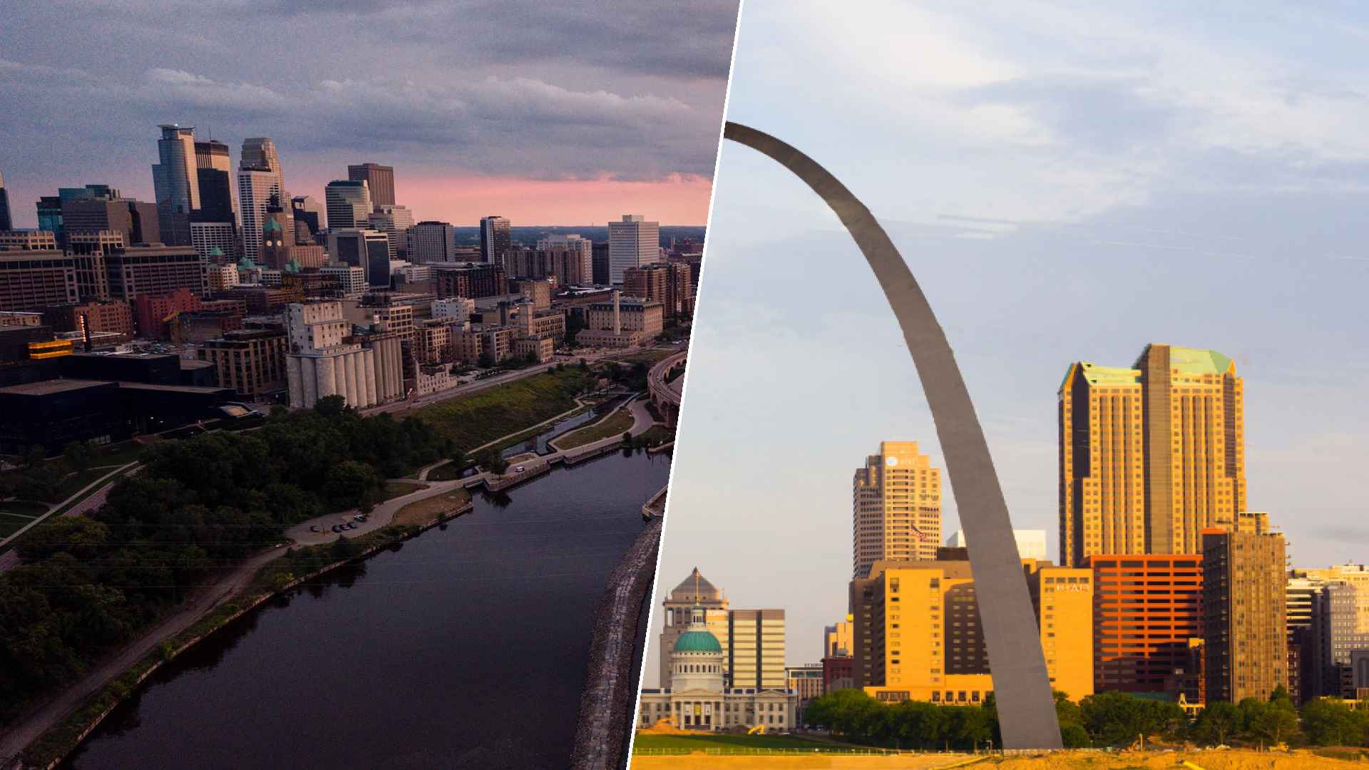 Minneapolis to St Louis