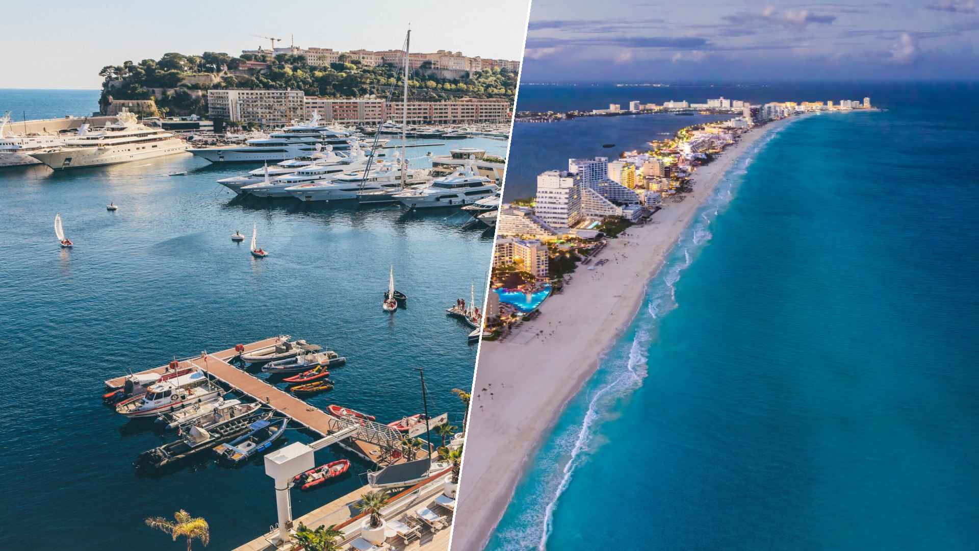 Monaco to Cancun
