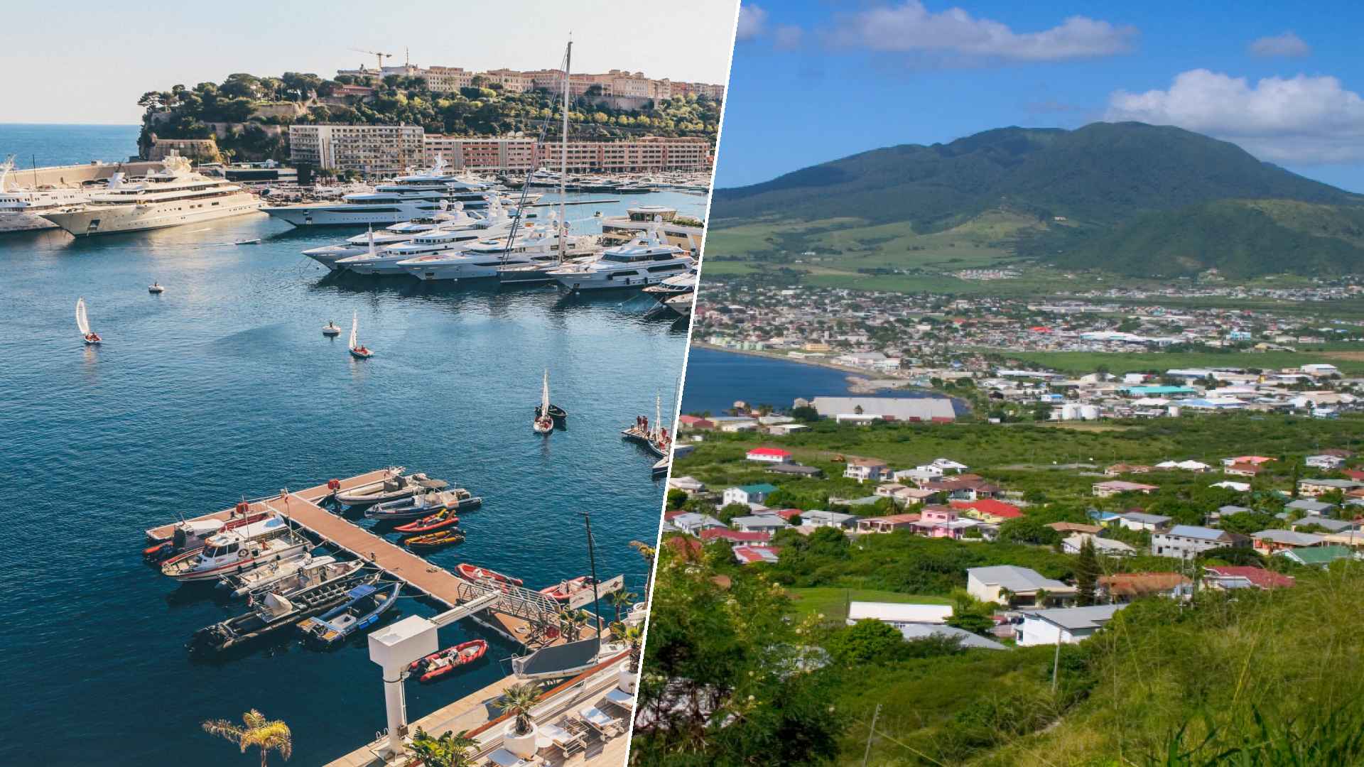 Monaco to Charlestown