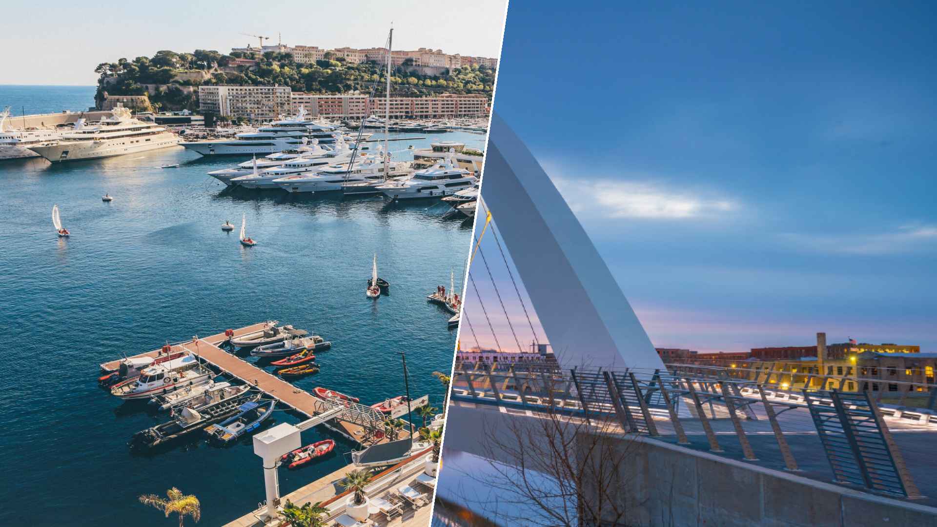 Monaco to Des Moines