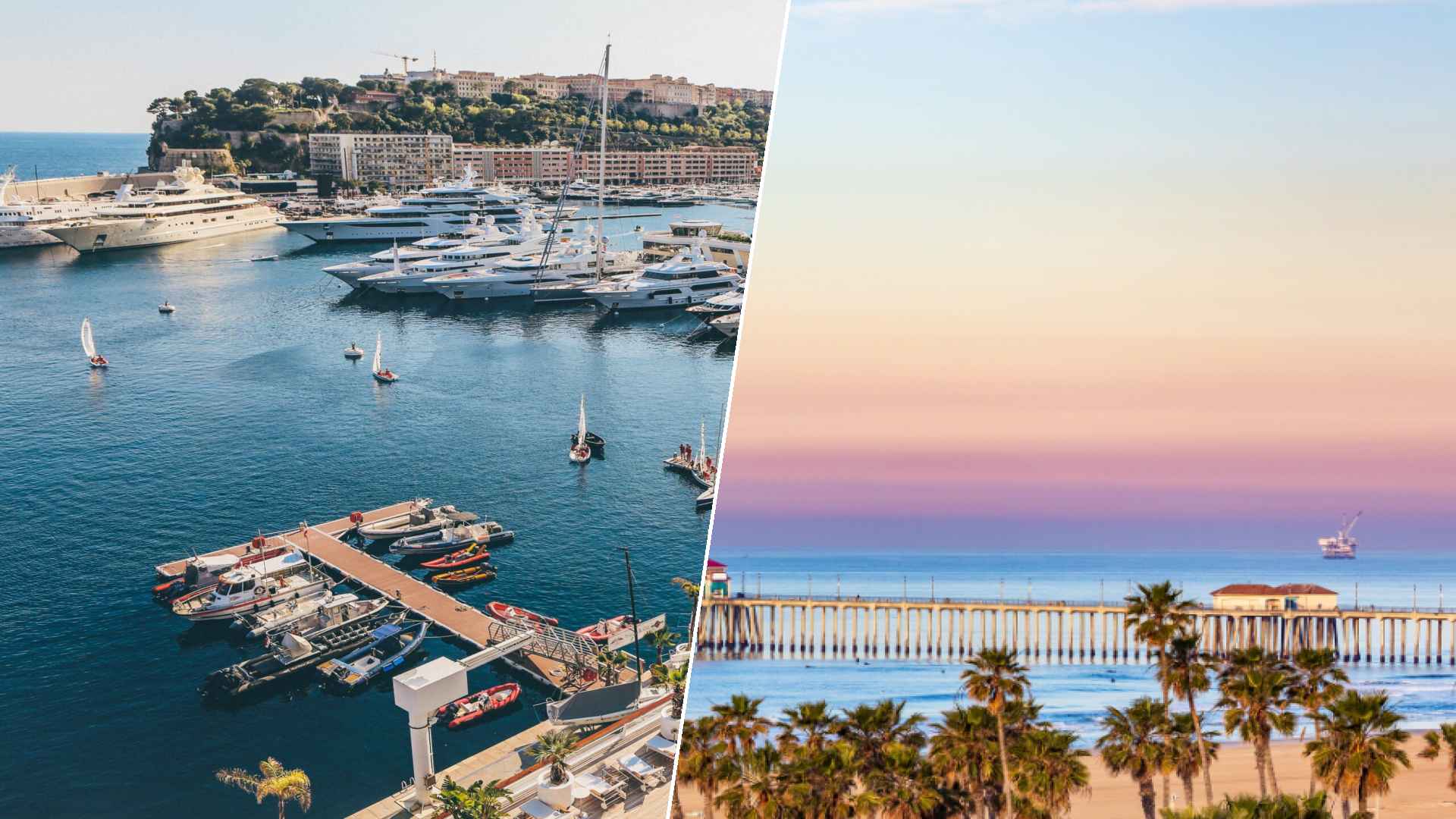 Monaco to Huntington Beach