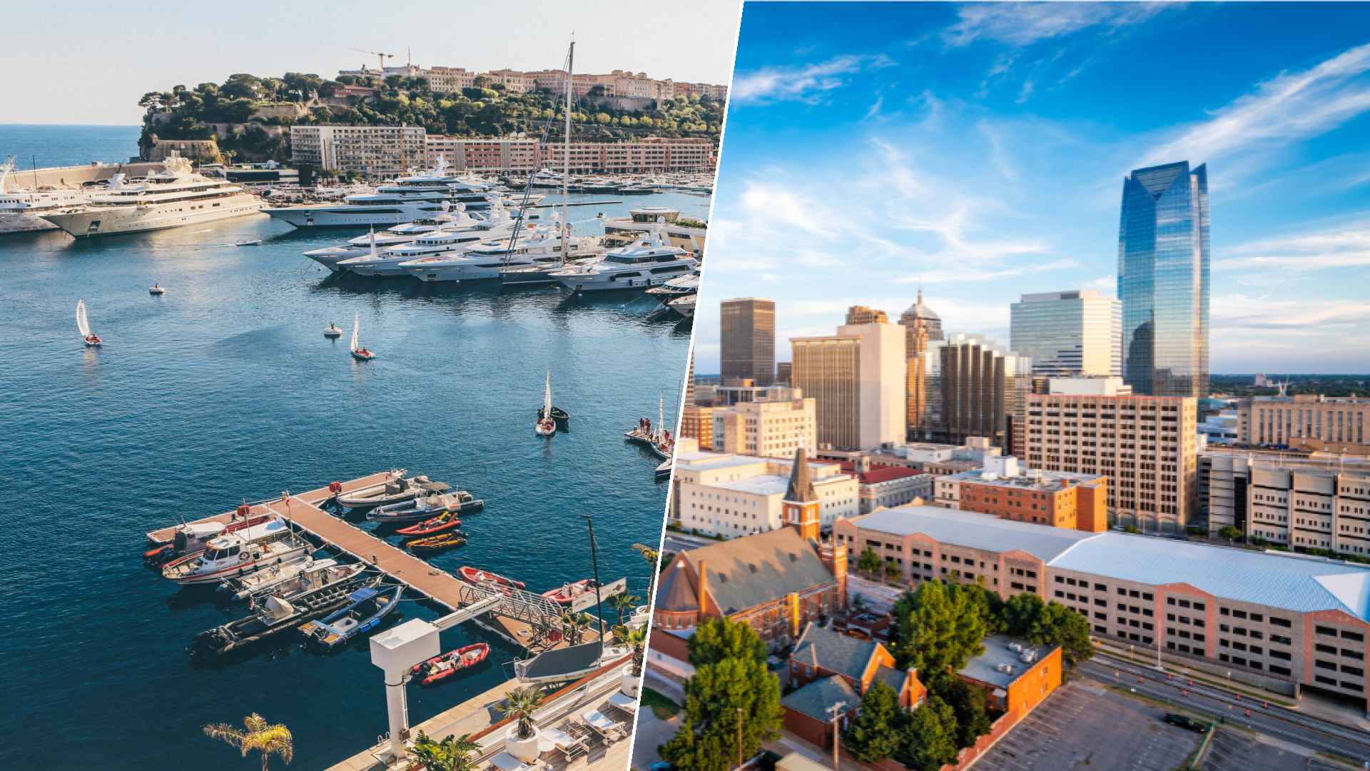 Monaco to Oklahoma City