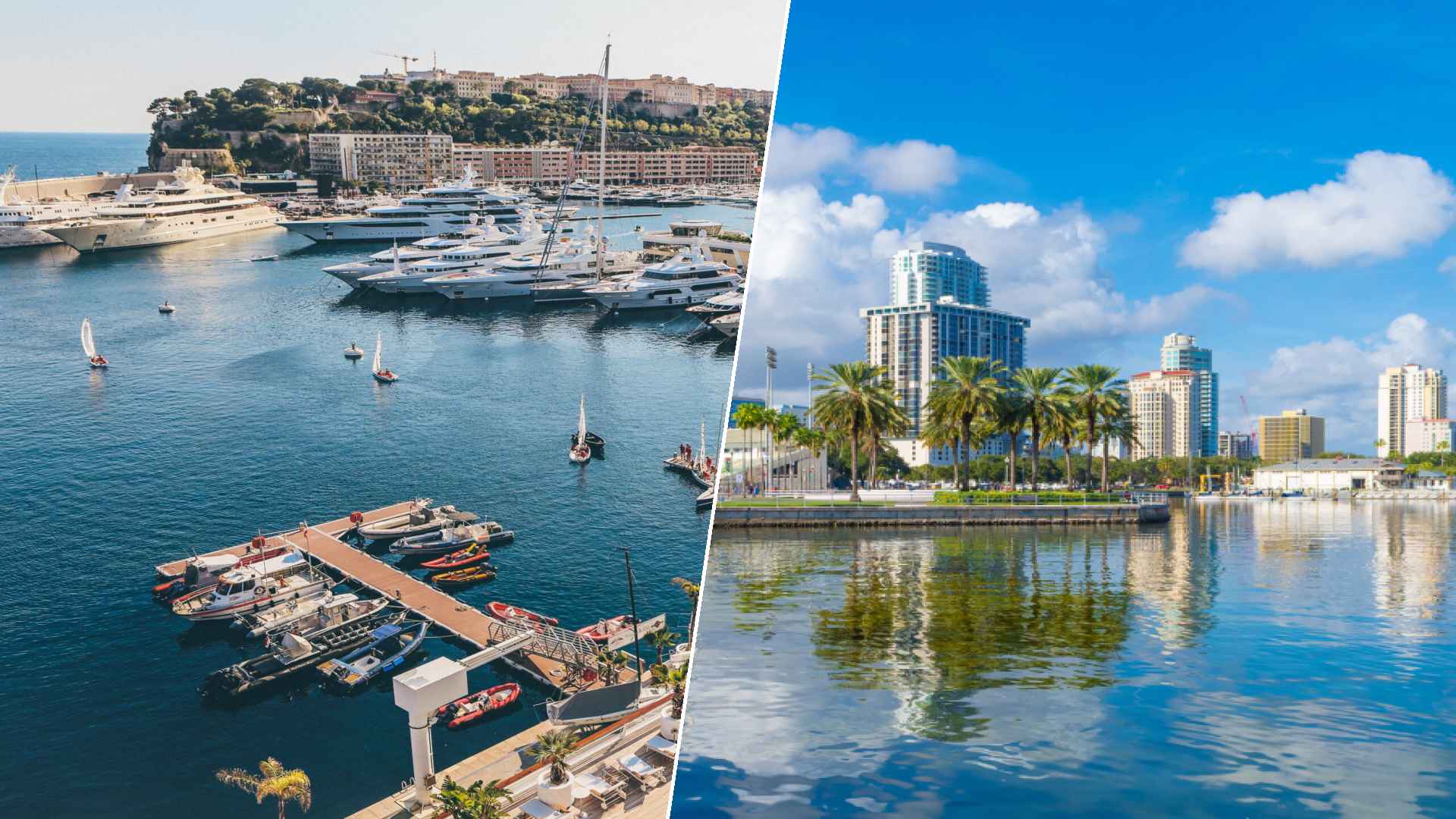 Monaco to St. Petersburg