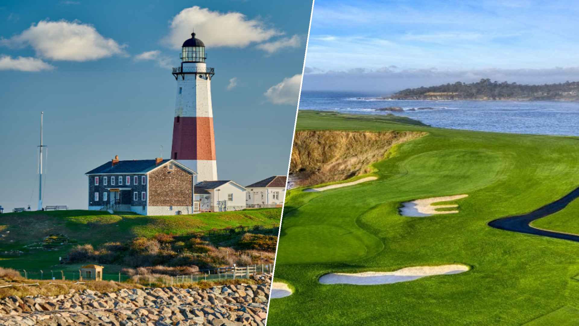 Montauk to Pebble Beach Golf Links