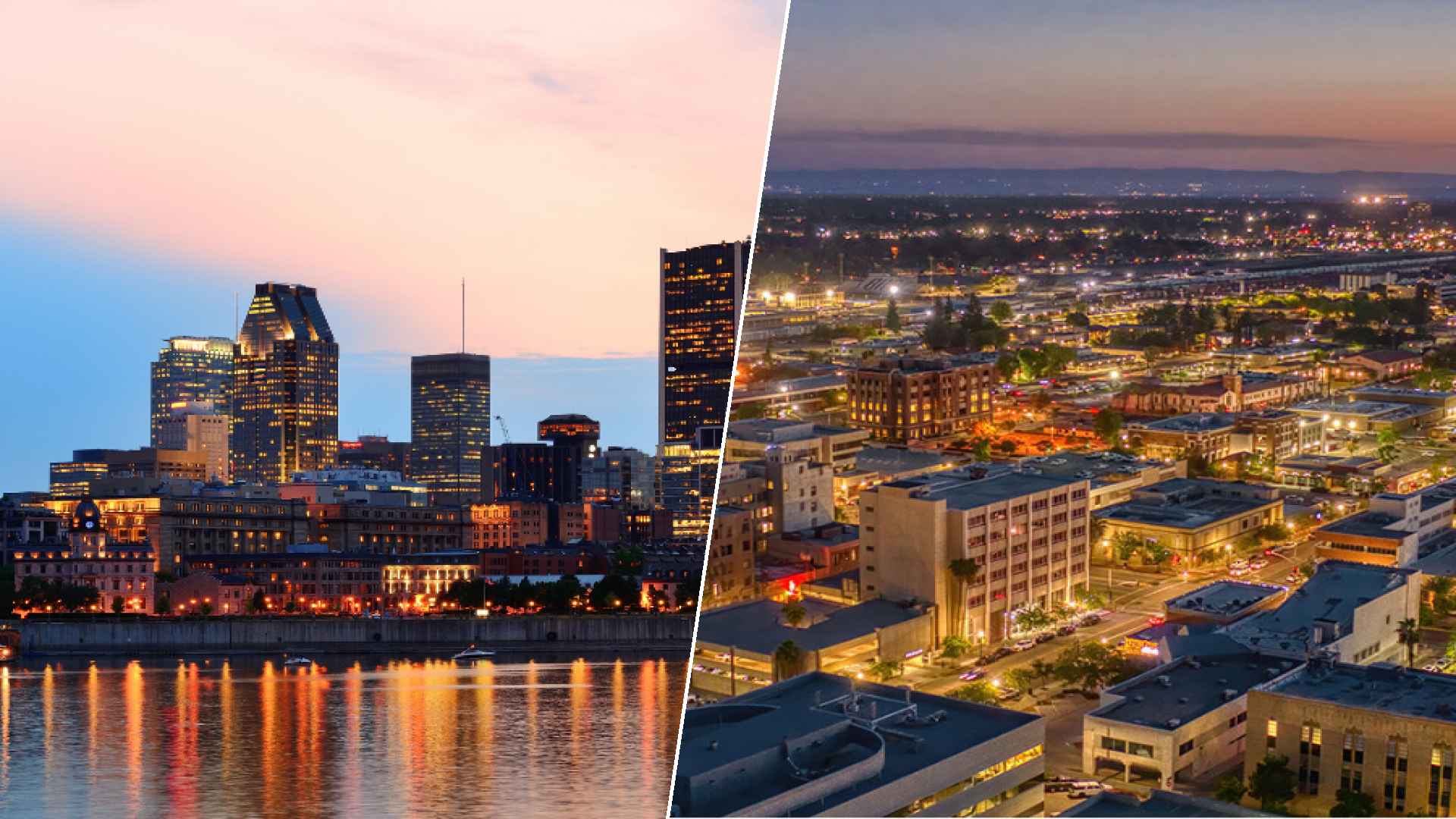 Montréal to Bakersfield