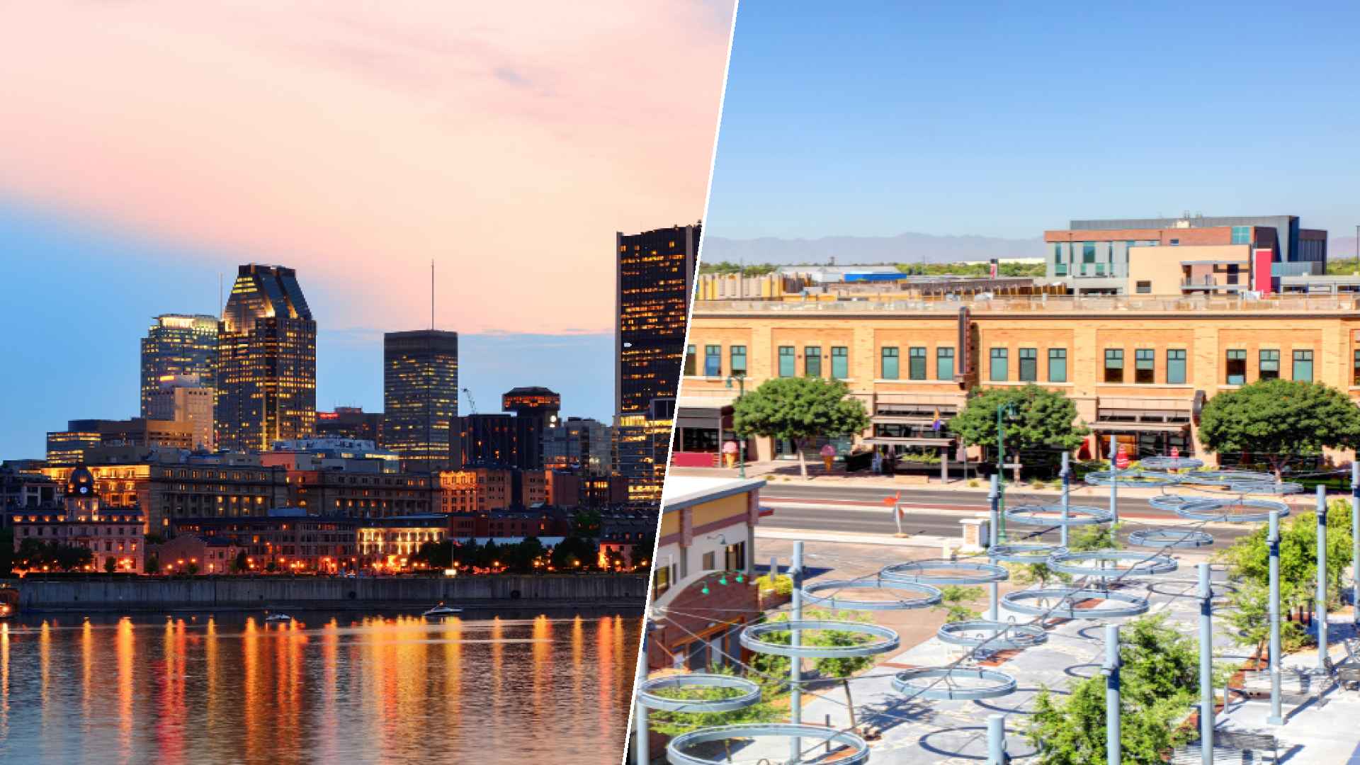 Montréal to Gilbert