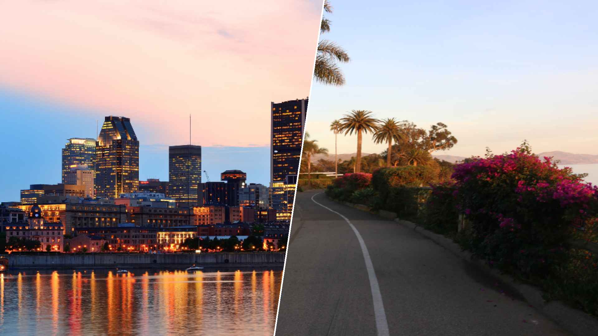 Montréal to Montecito