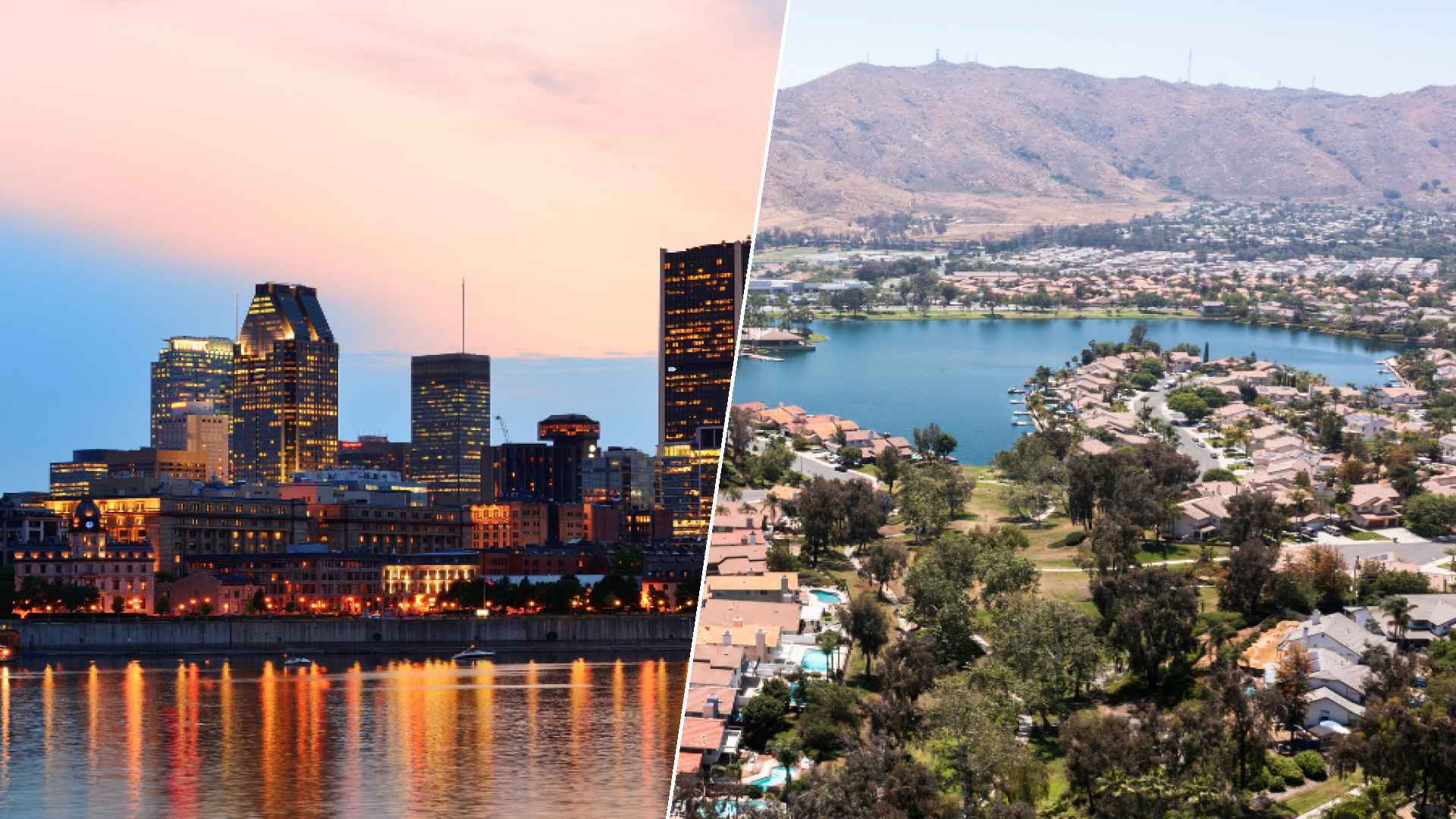 Montréal to Moreno Valley