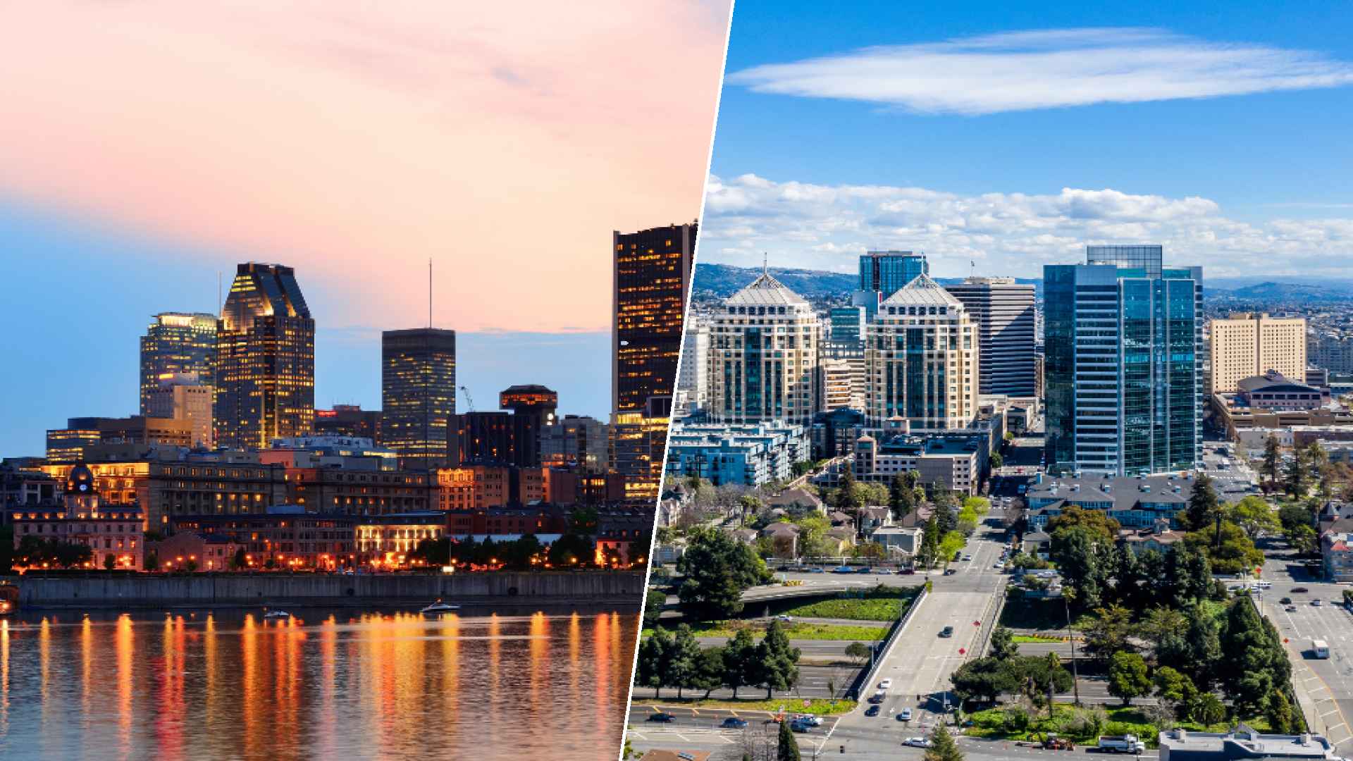 Montréal to Oakland