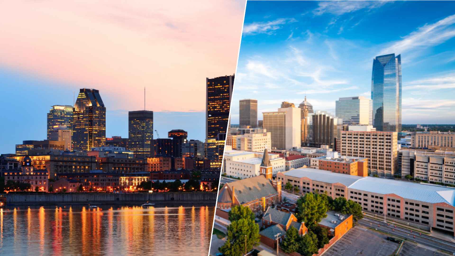 Montréal to Oklahoma City
