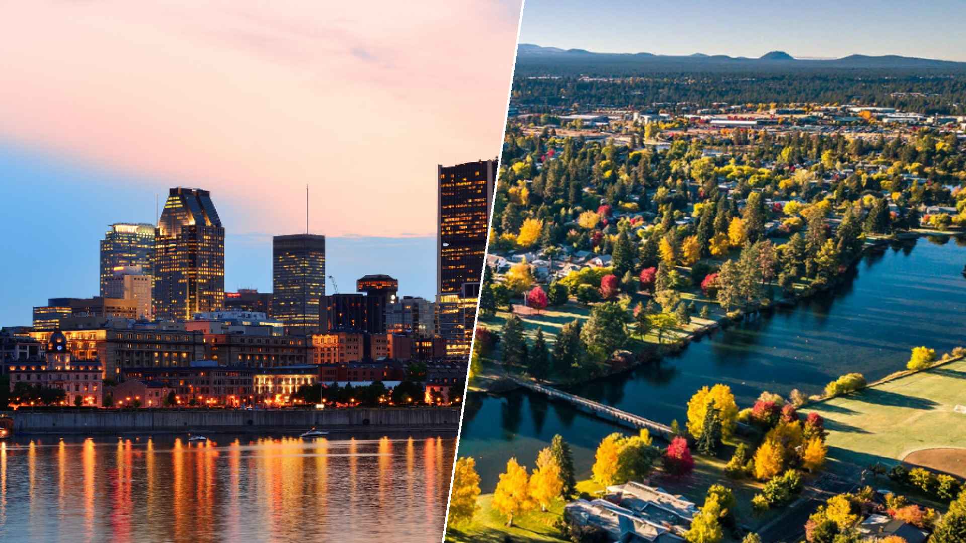 Montréal to Red Deer