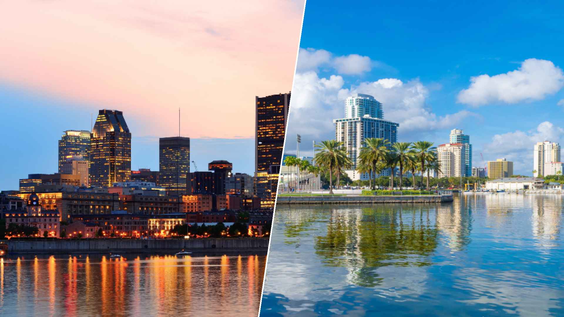 Montréal to St. Petersburg