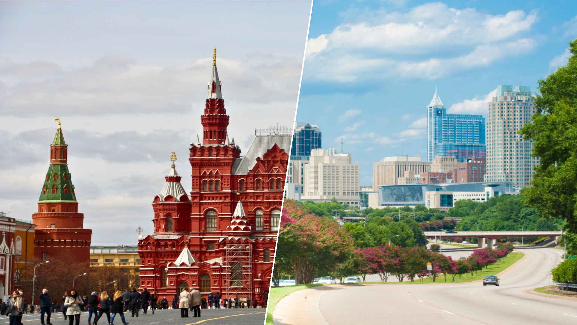 Moscow to Raleigh