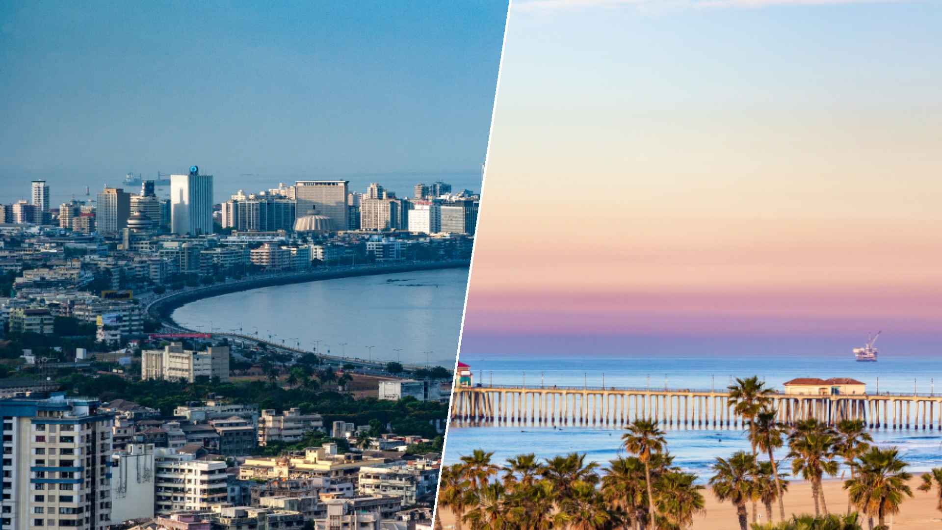 Mumbai to Huntington Beach