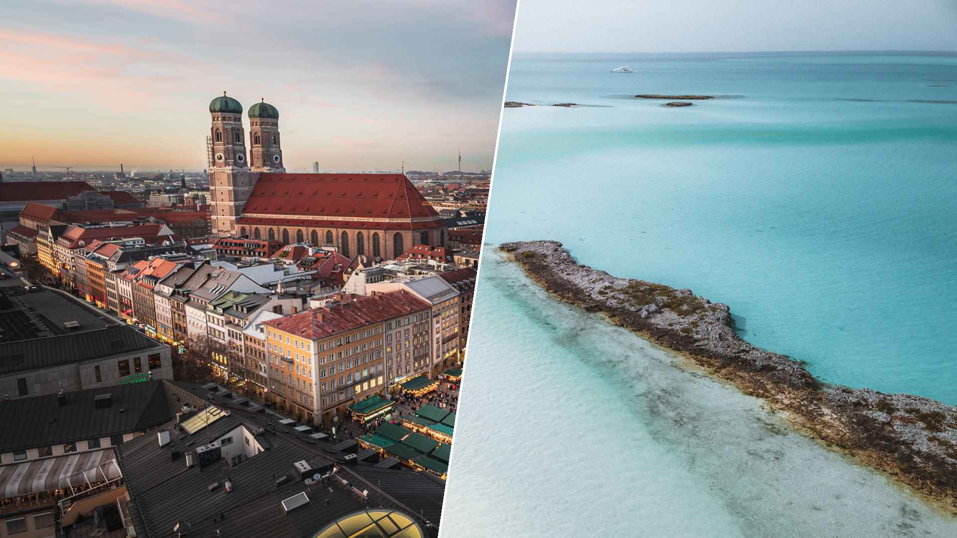 Munich to Berry Islands