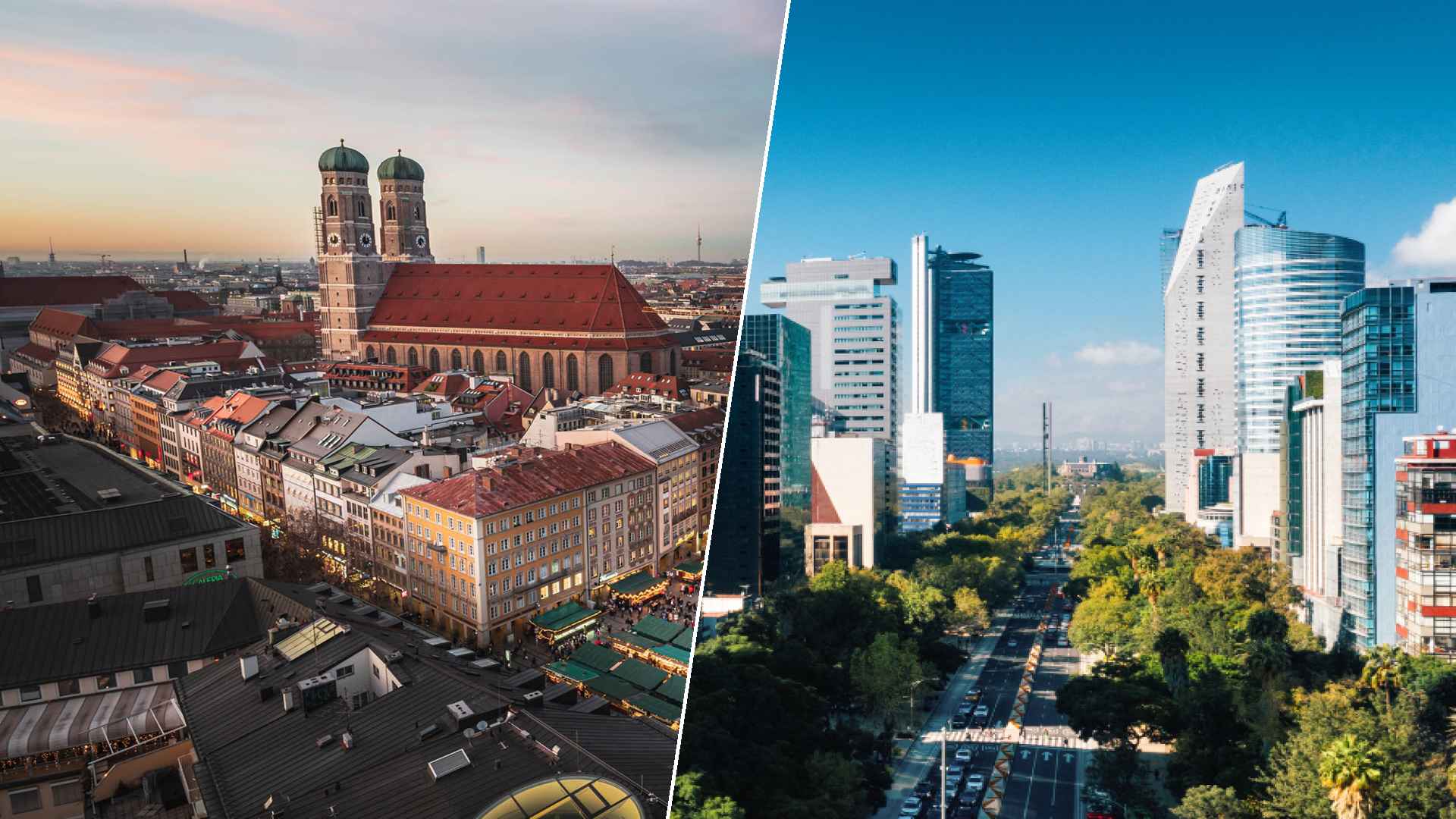 Munich to Mexico City