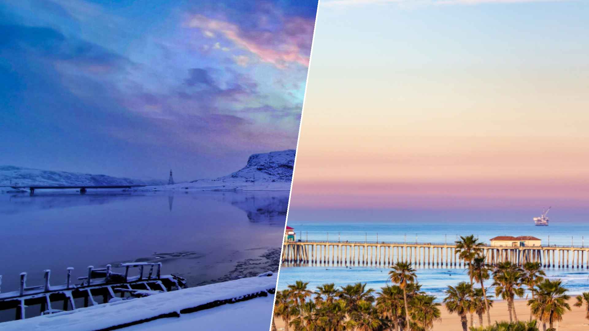 Murmansk to Huntington Beach