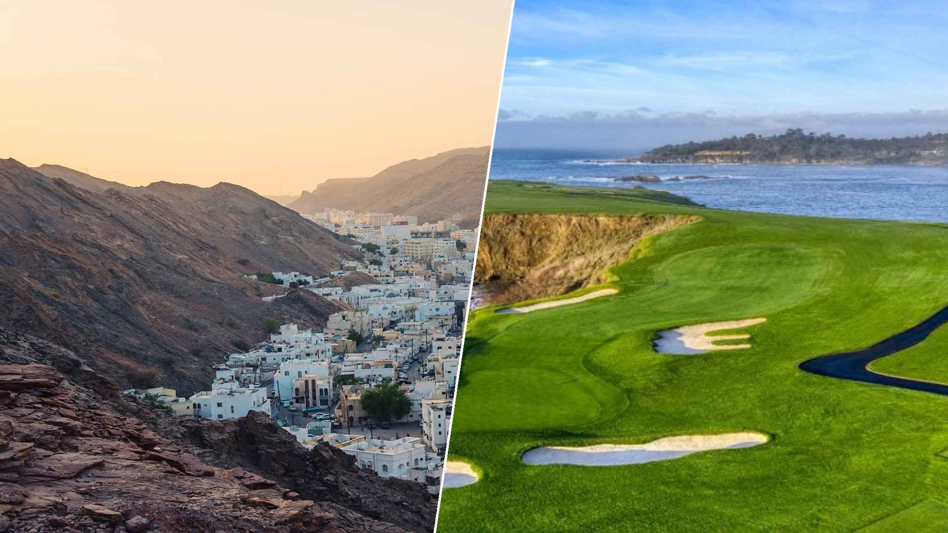 Muscat to Pebble Beach Golf Links