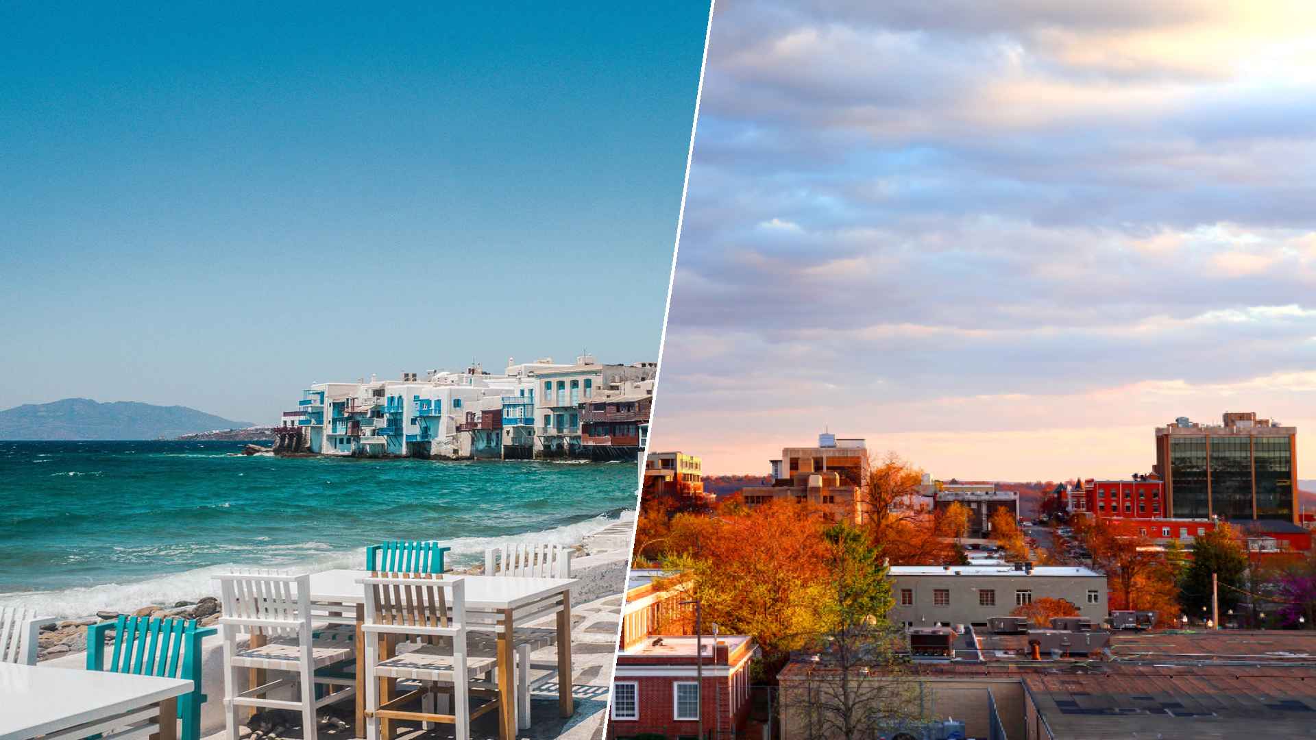 Mykonos to Fayetteville