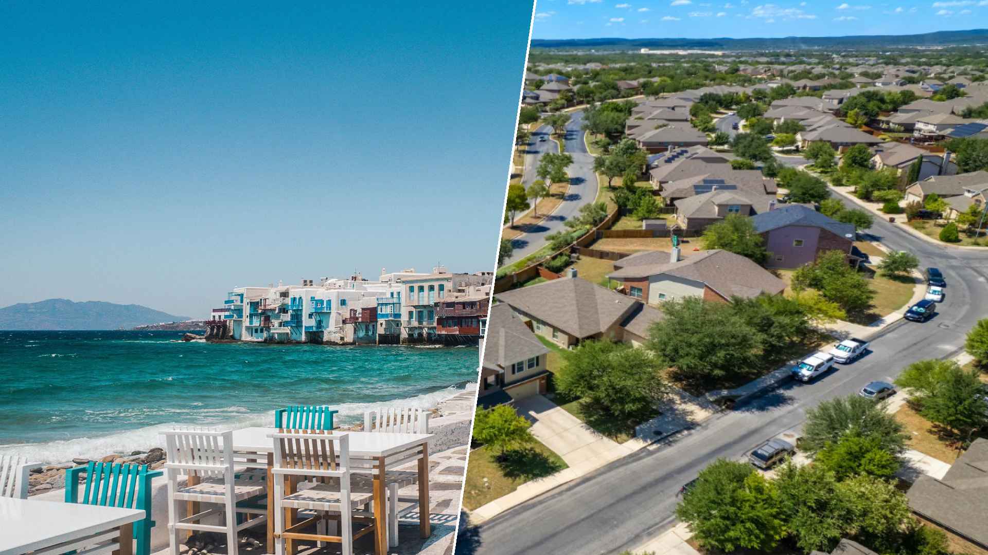 Mykonos to Grand Prairie