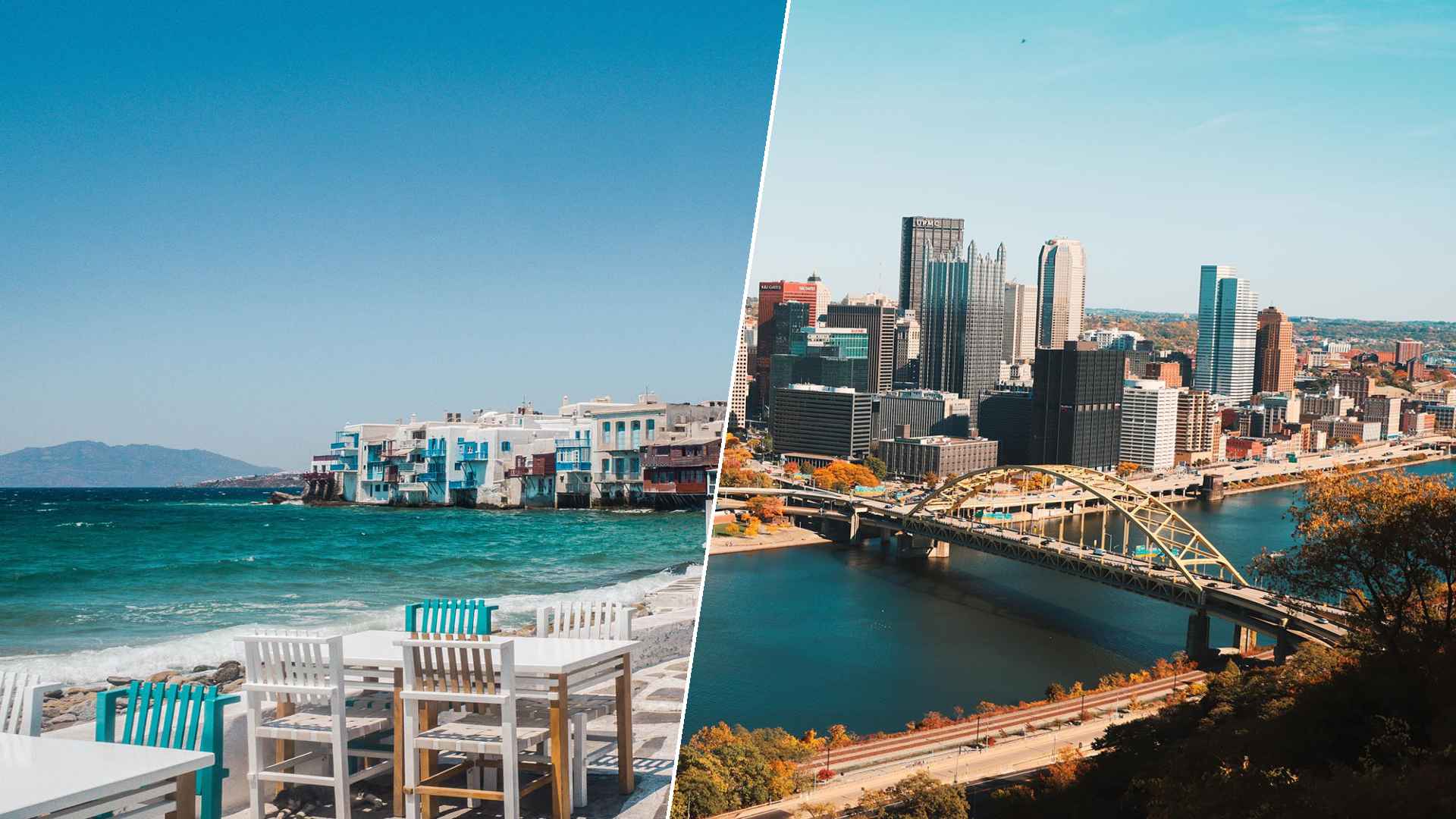 Mykonos to Pittsburgh