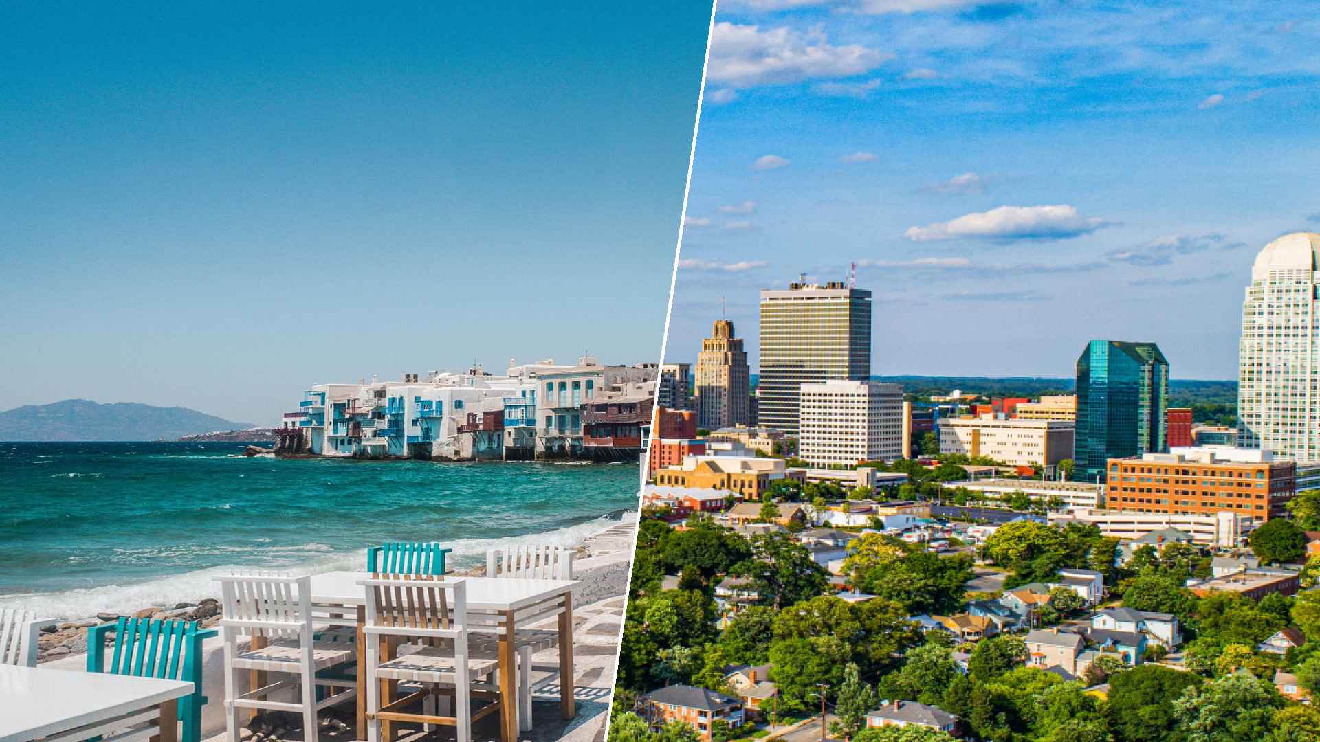 Mykonos to Winston-Salem