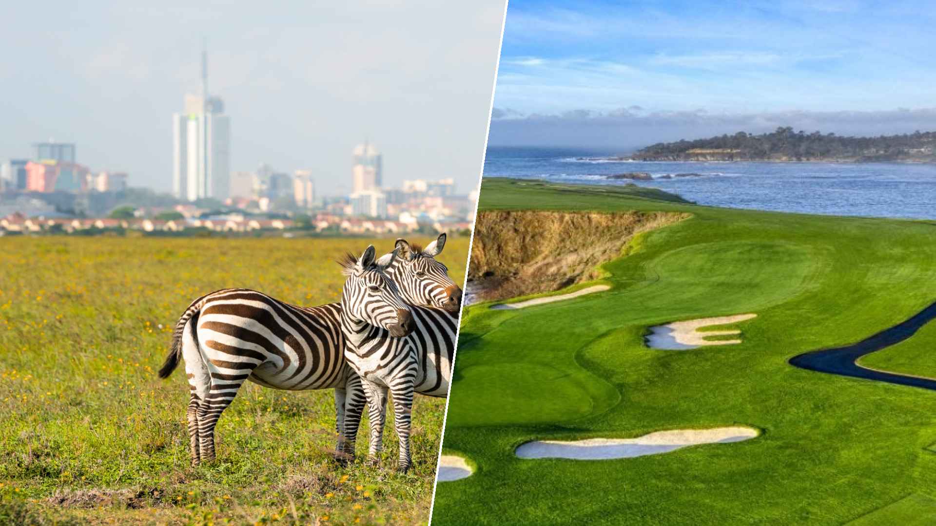 Nairobi to Pebble Beach Golf Links