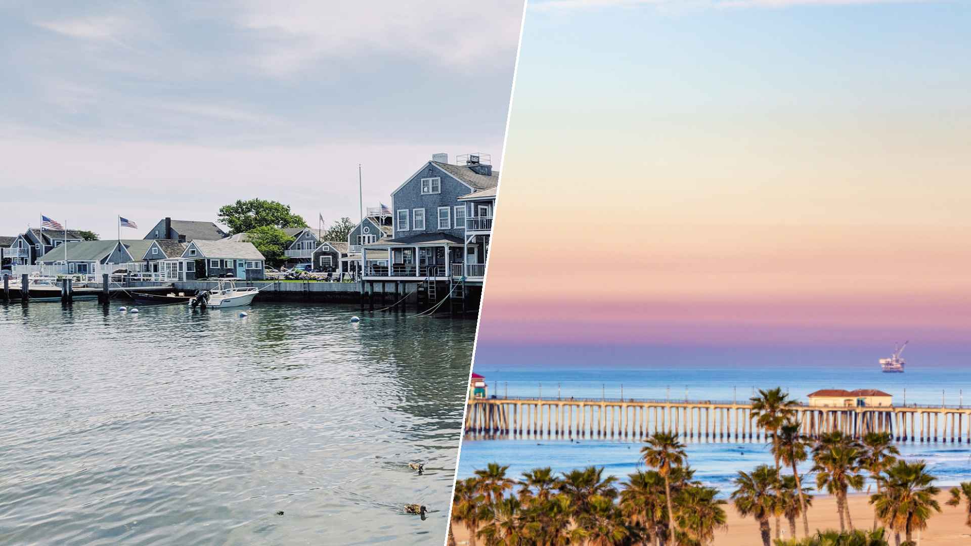 Nantucket to Huntington Beach