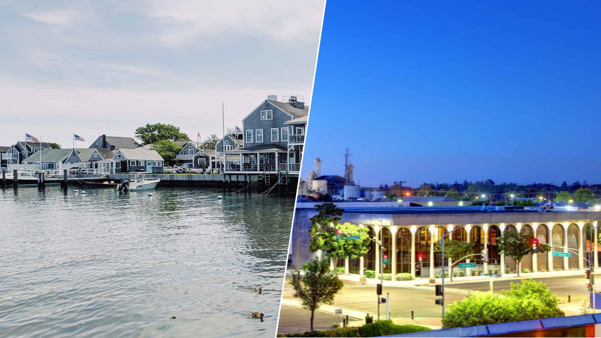 Nantucket to Modesto