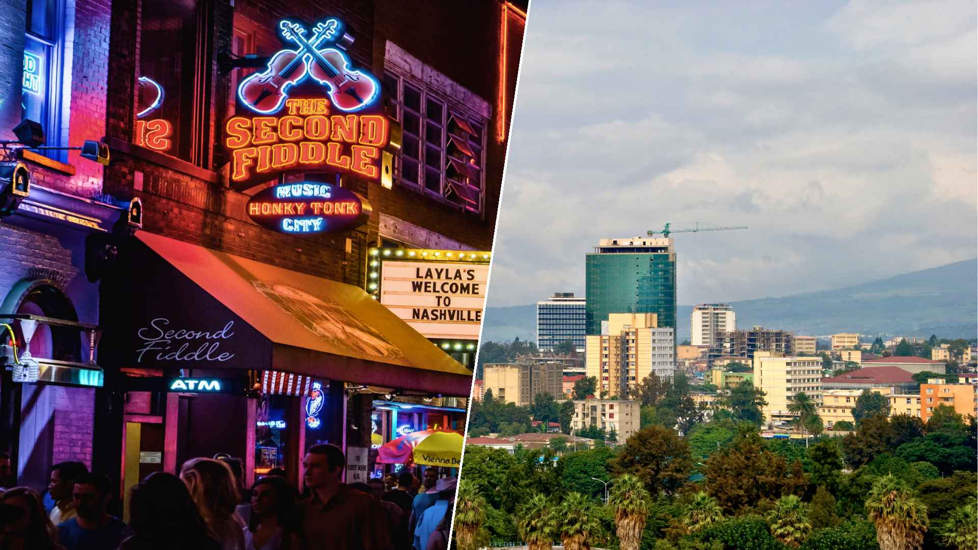 Nashville to Addis Ababa