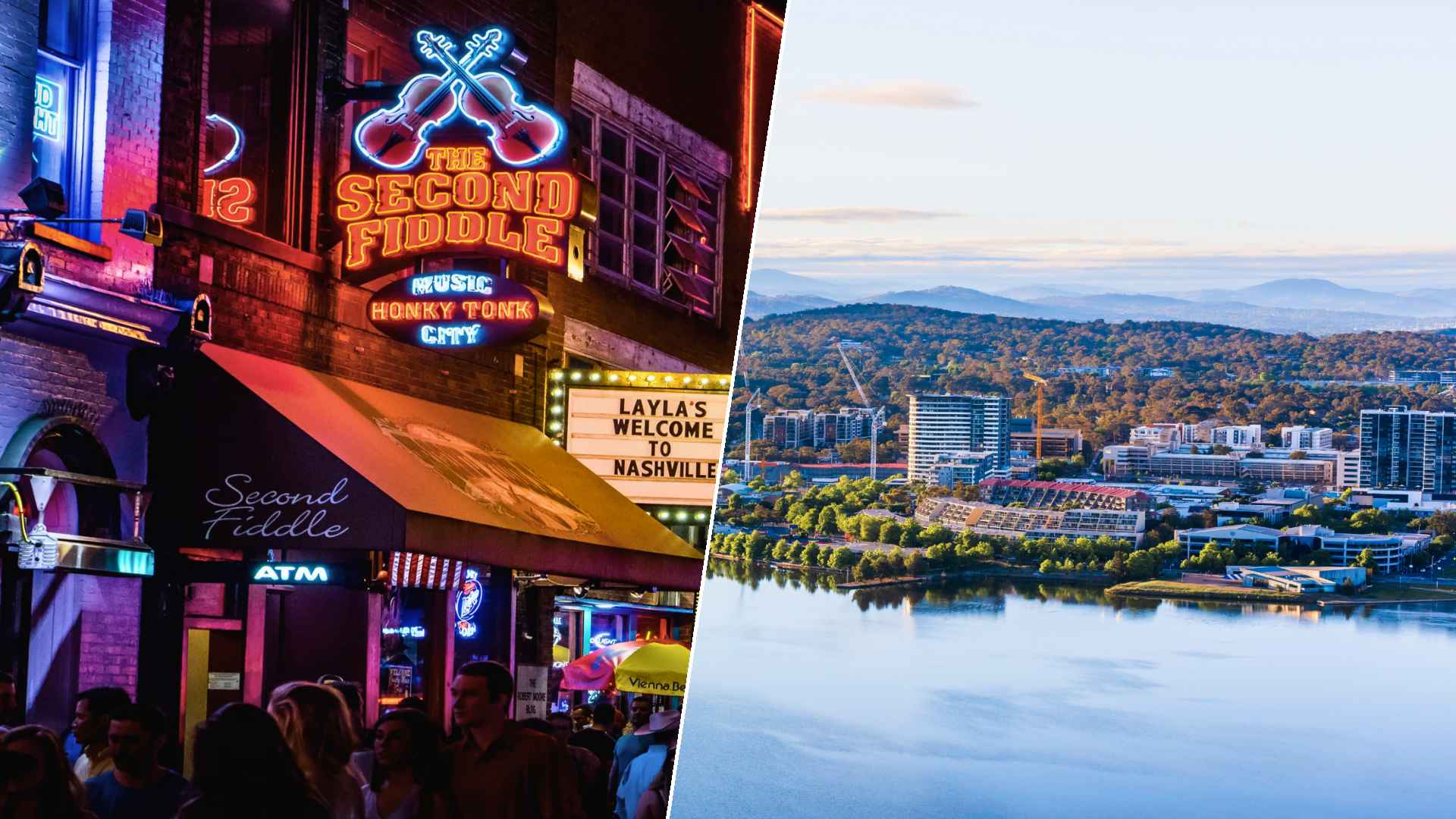 Nashville to Canberra