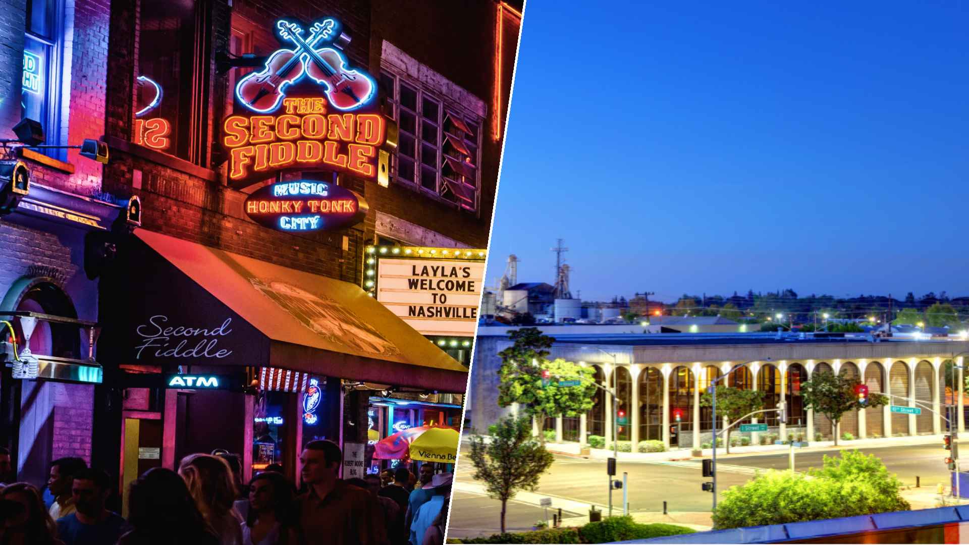 Nashville to Modesto