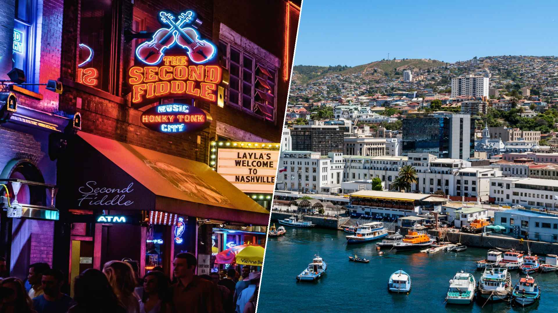 Nashville to Valparaíso