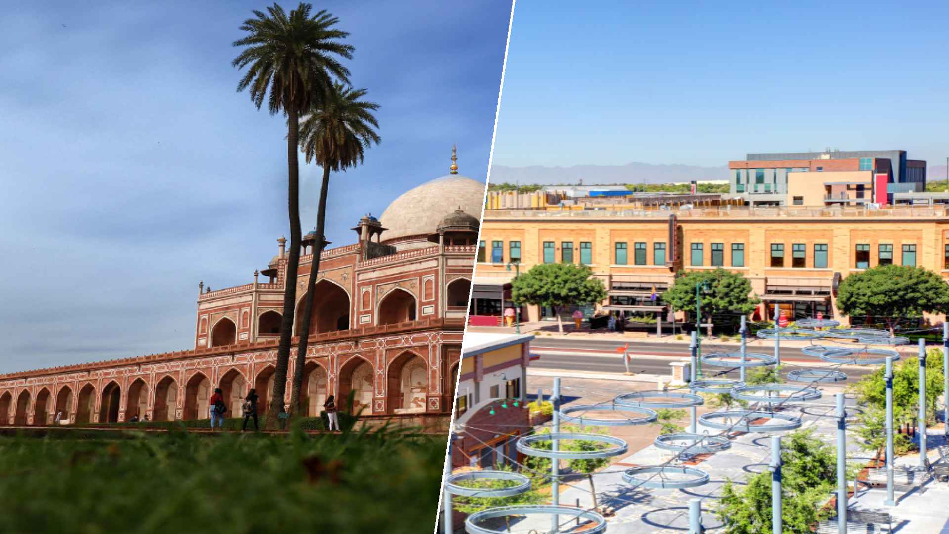 New Dehli to Gilbert