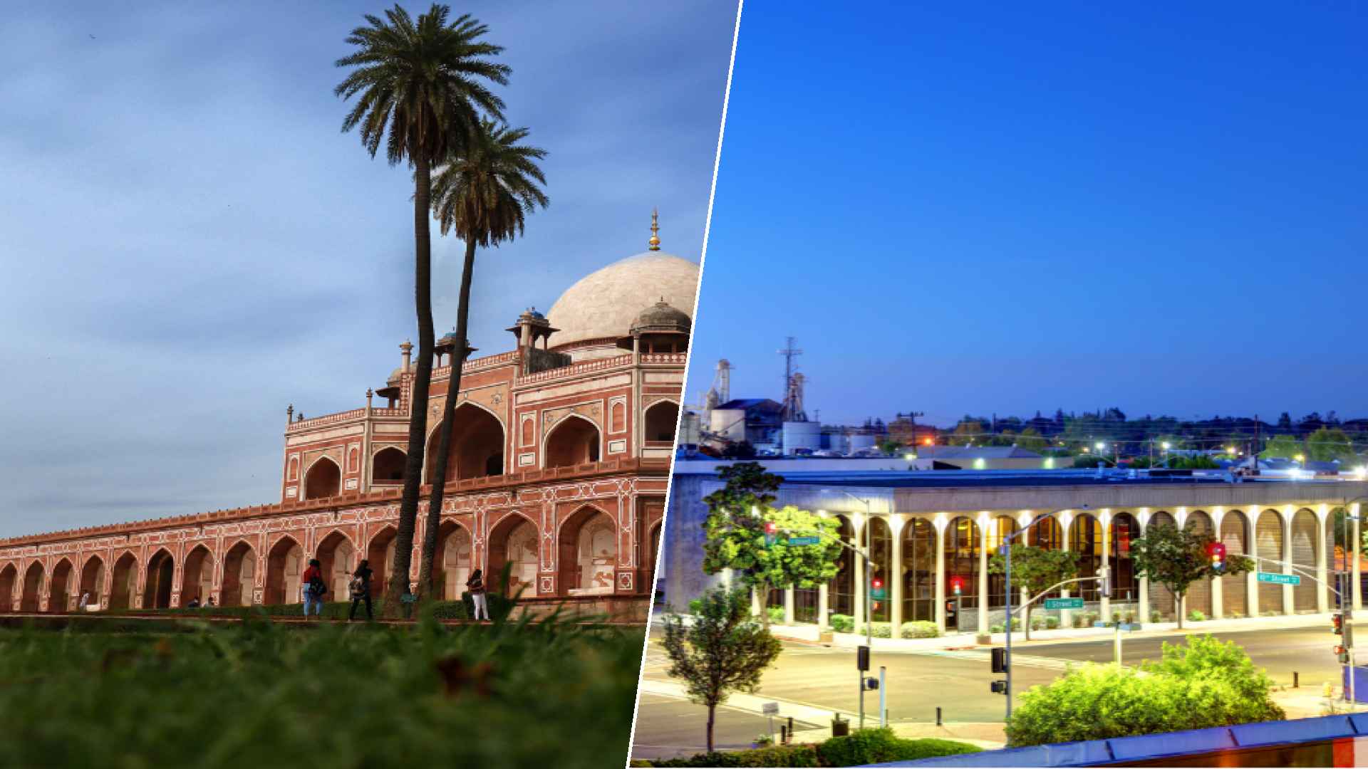 New Dehli to Modesto