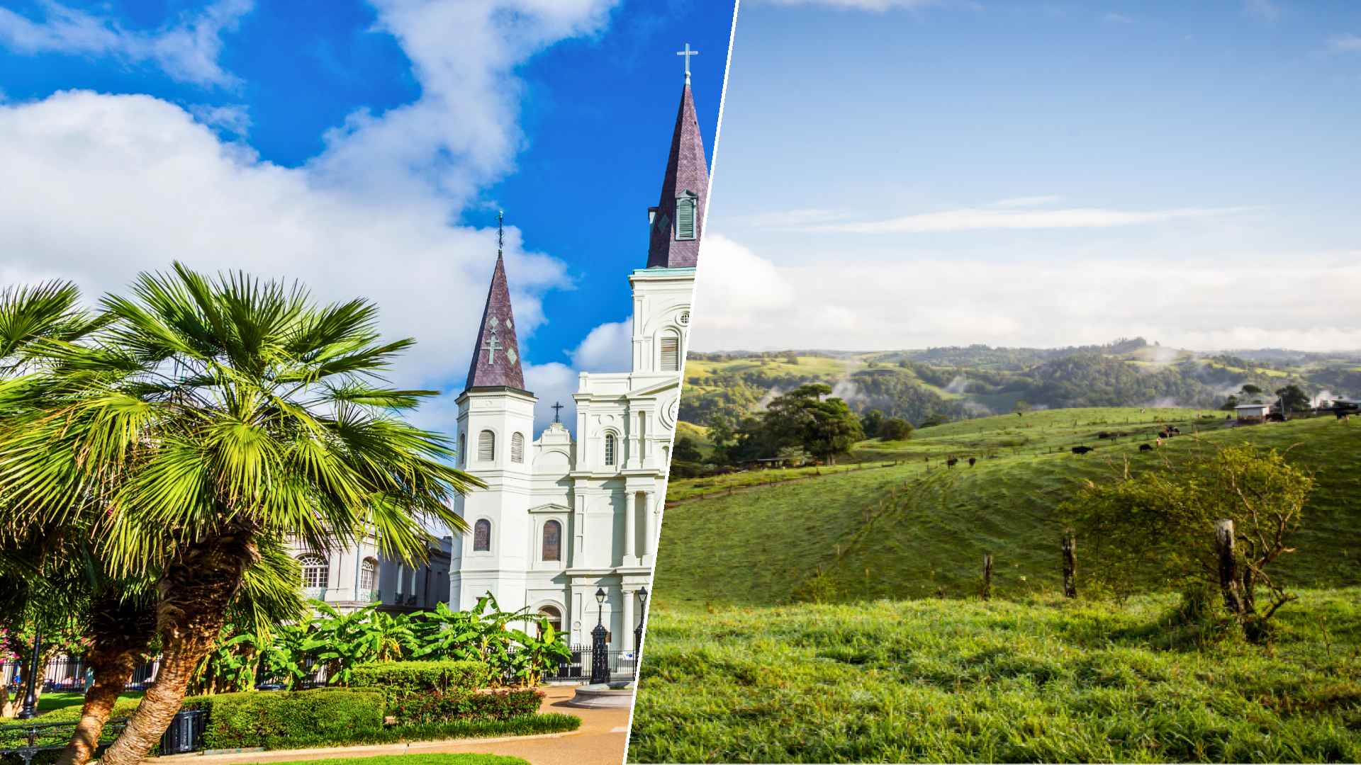 New Orleans to Atherton