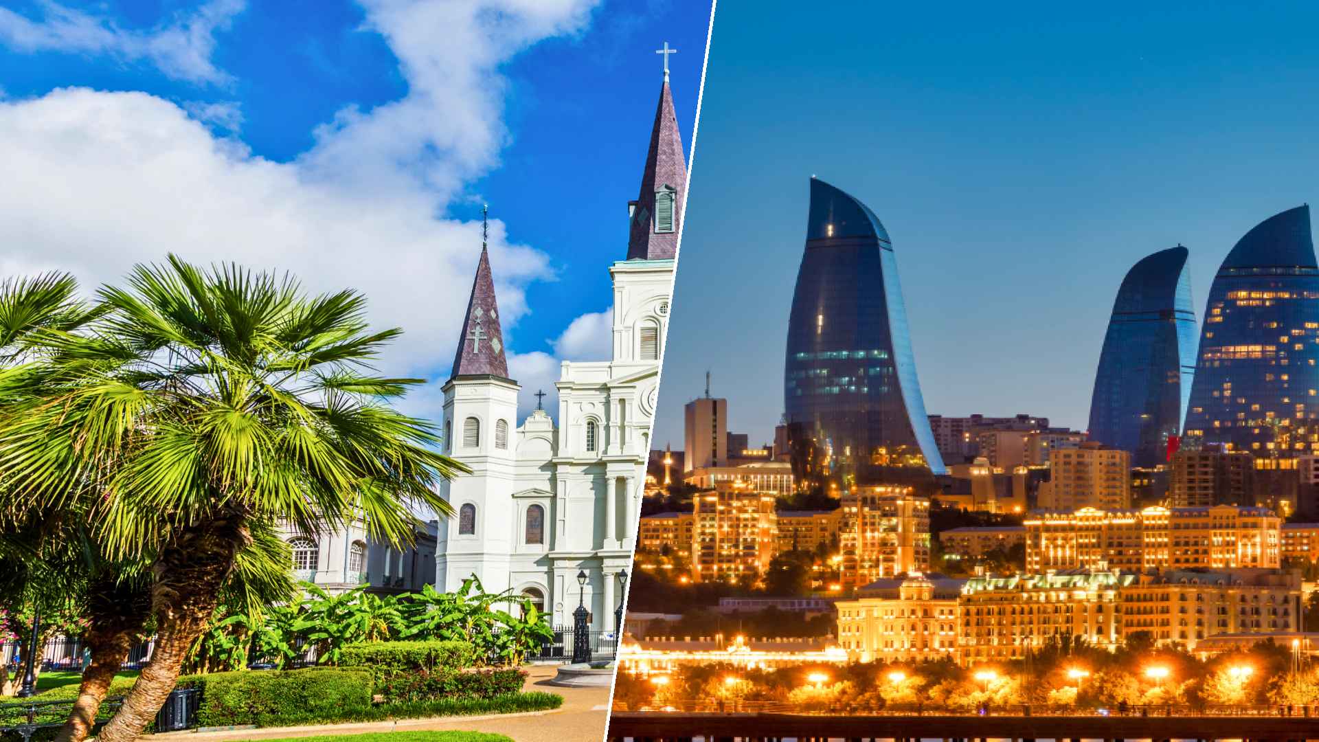 New Orleans to Baku