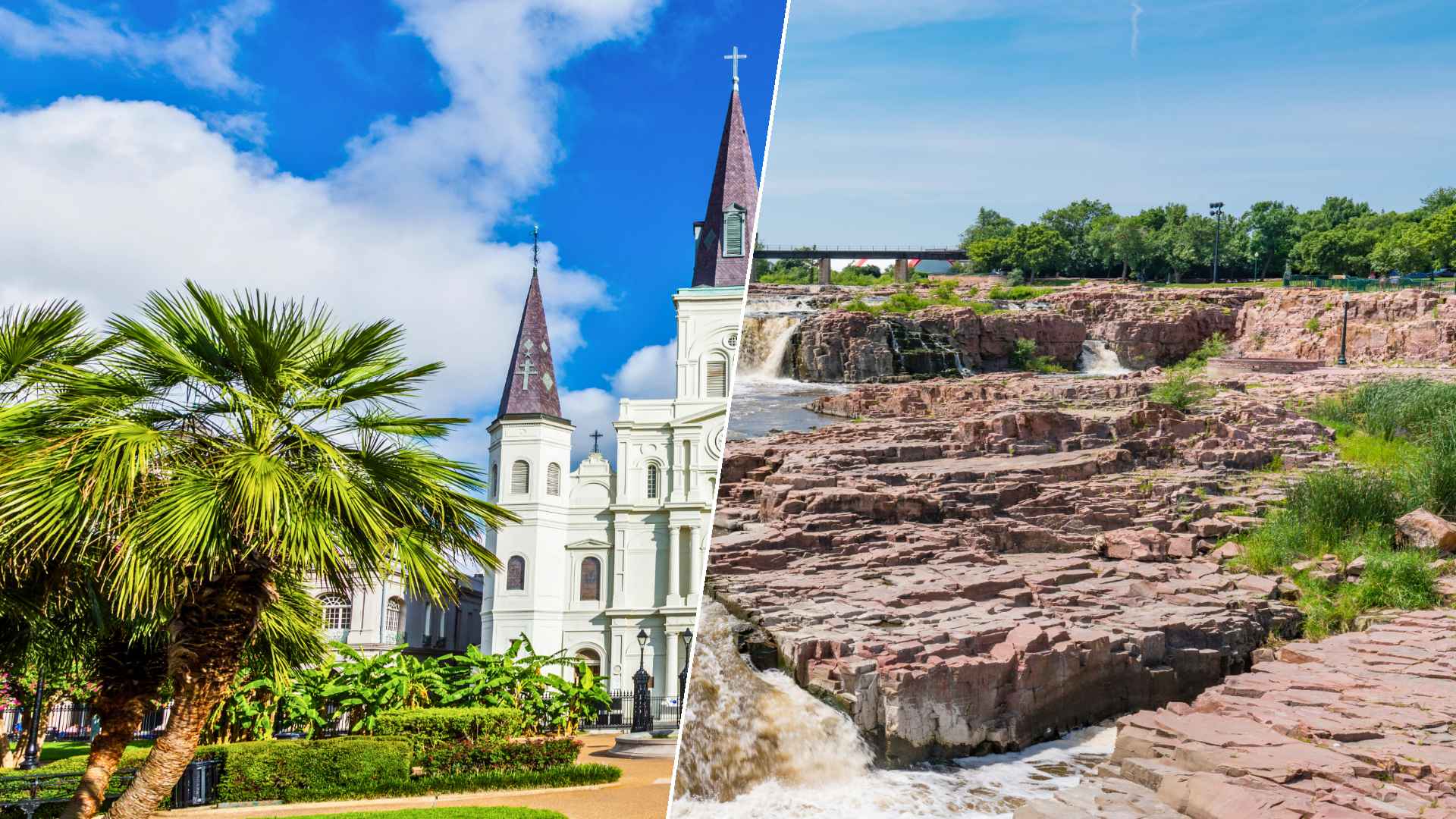 New Orleans to Sioux Falls