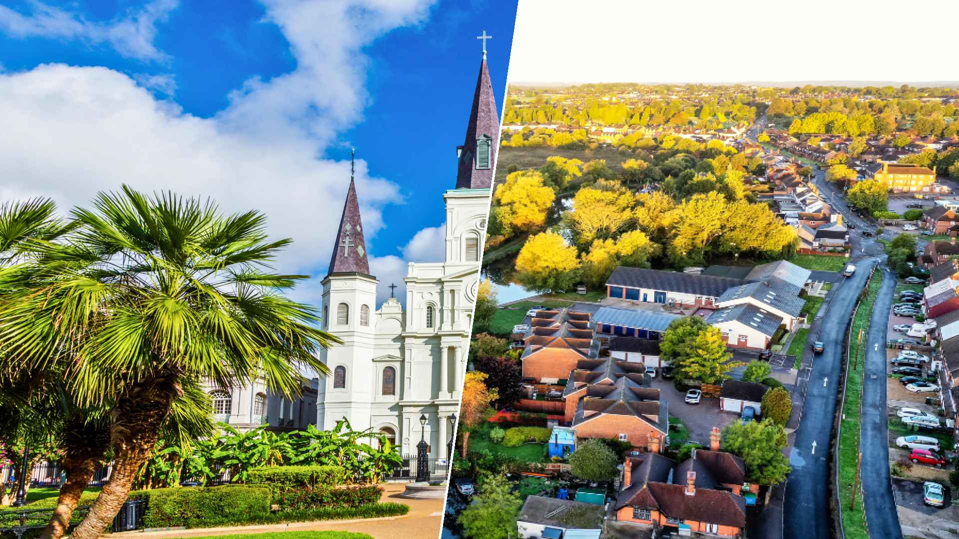 New Orleans to Surrey