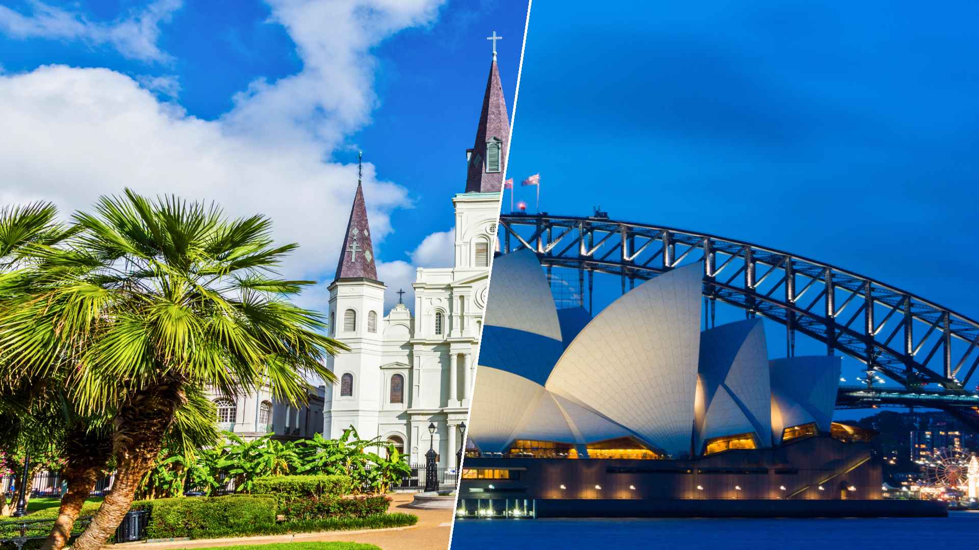 New Orleans to Sydney
