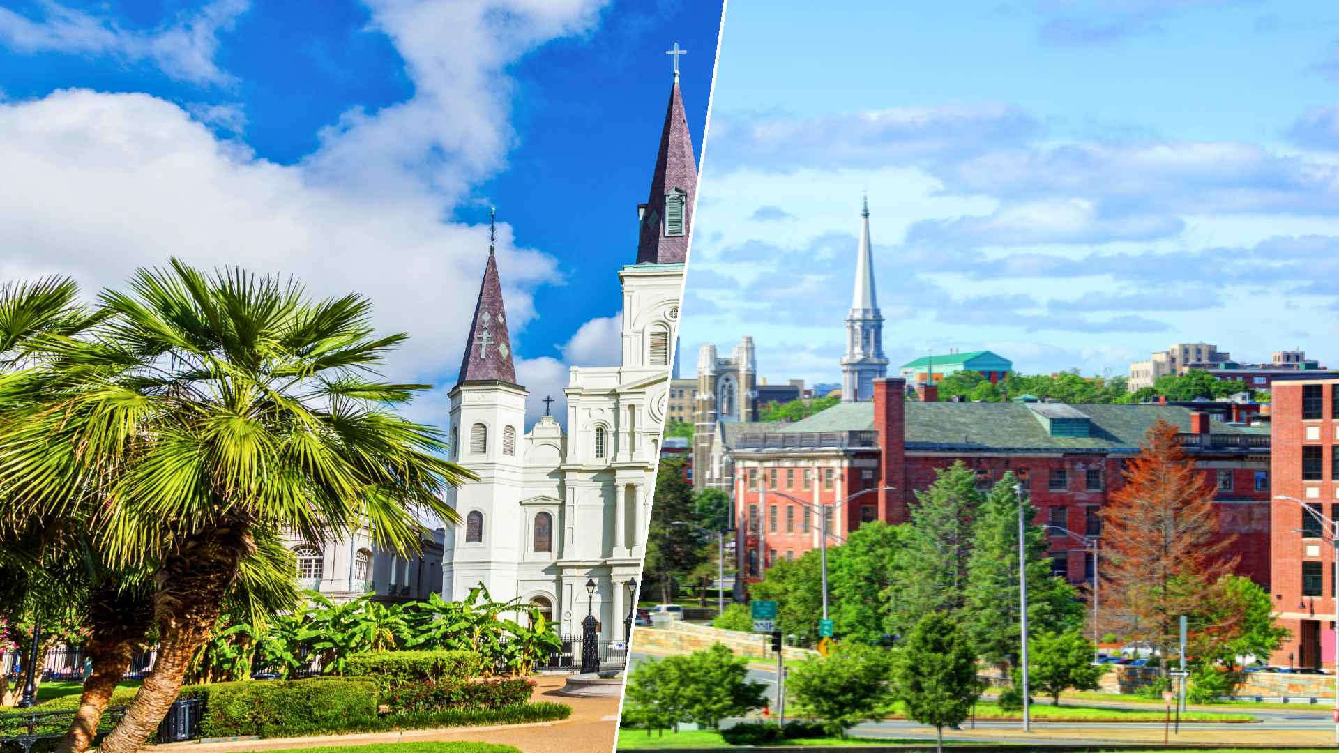 New Orleans to Worcester