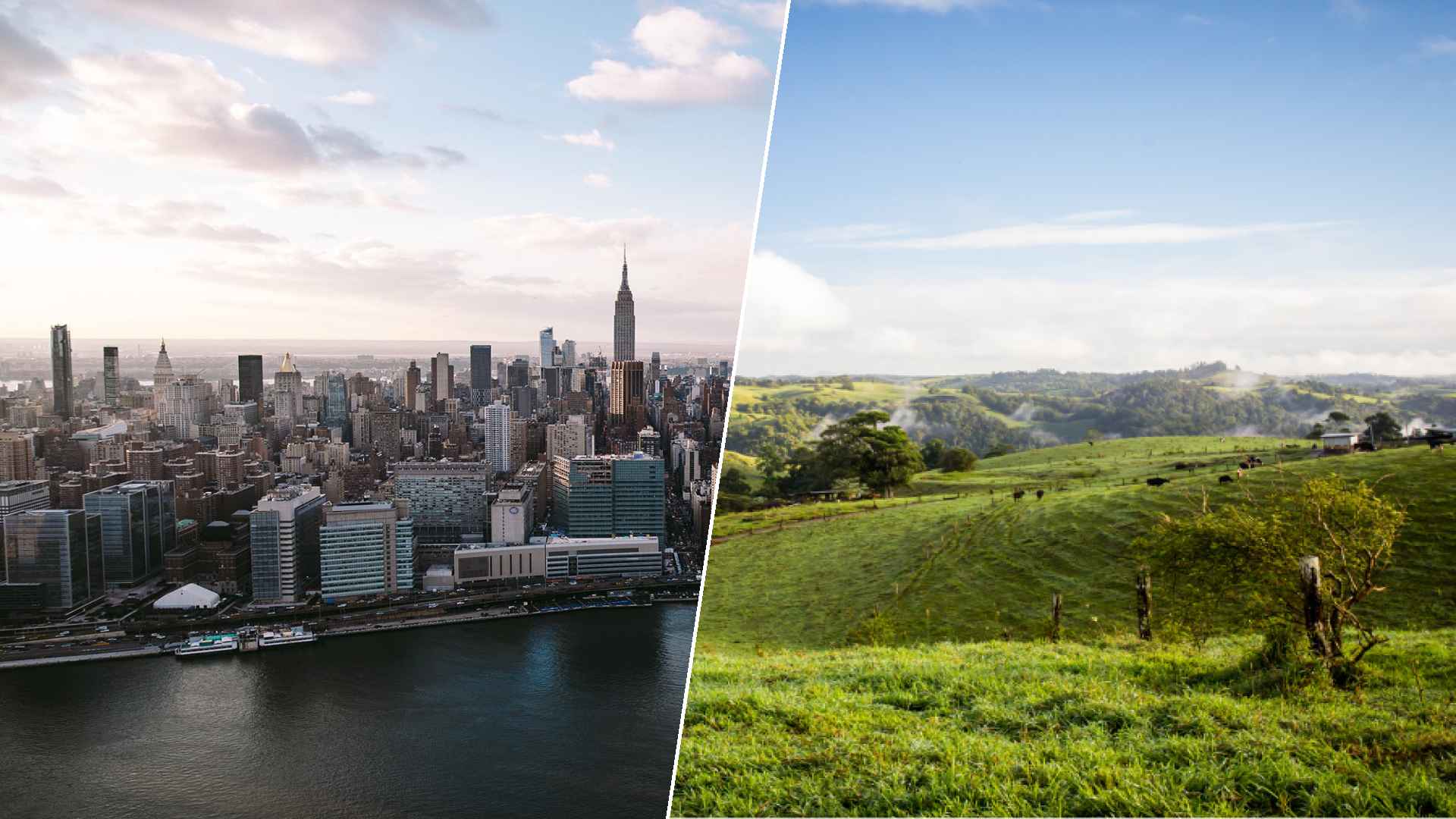 New York to Atherton